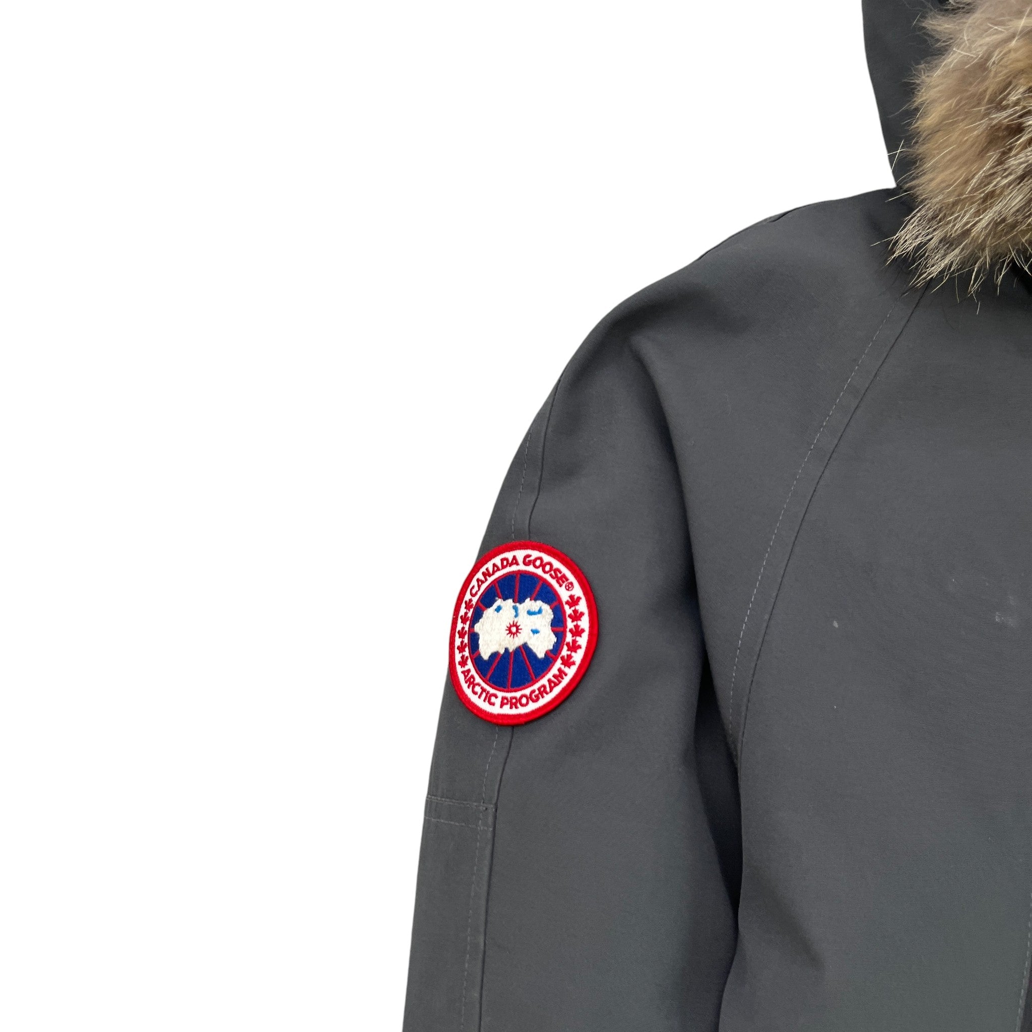 Men's Chilliwack Bomber Down Jacket Grey Size S