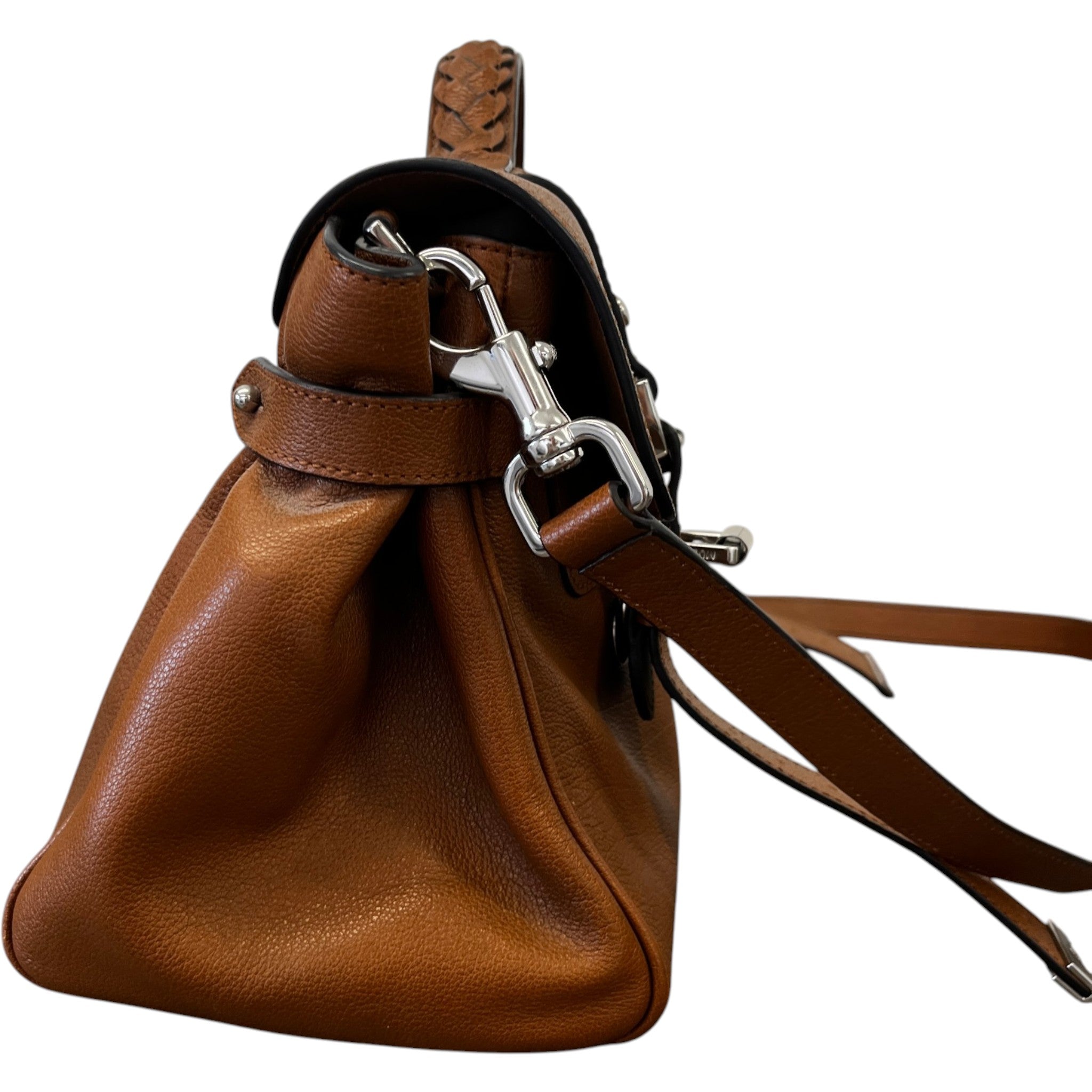 Women's Alexa Satchel Bag Brown