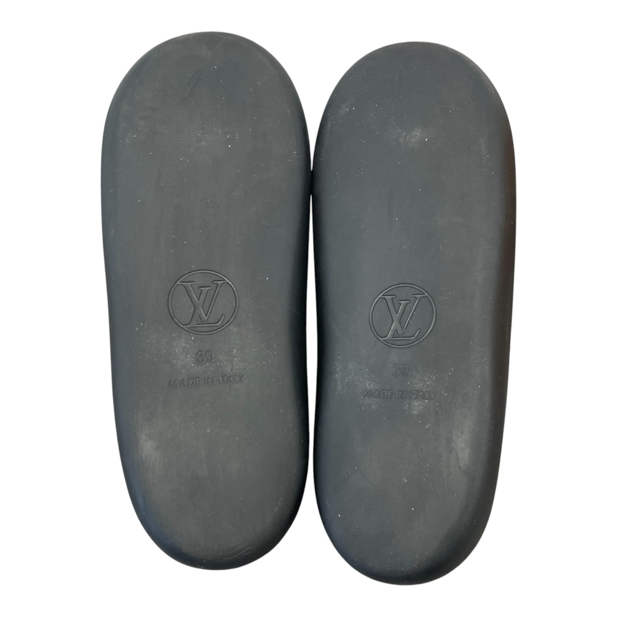 Women's Monogram Waterfront Slides Black Size EU 39 / UK 6