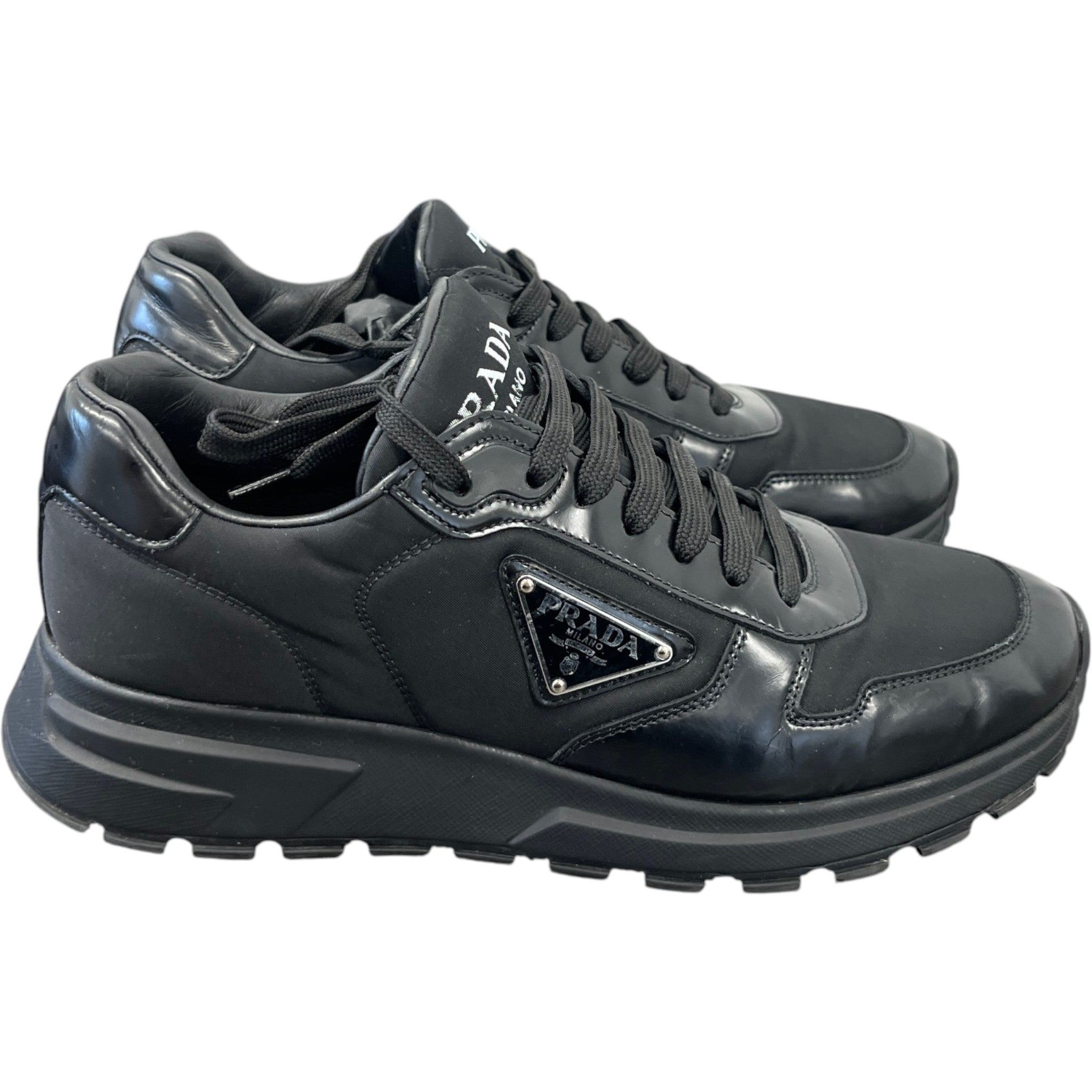 Men's Re-Nylon Prax 1 Low Trainers Black Size EU 40 / UK 6