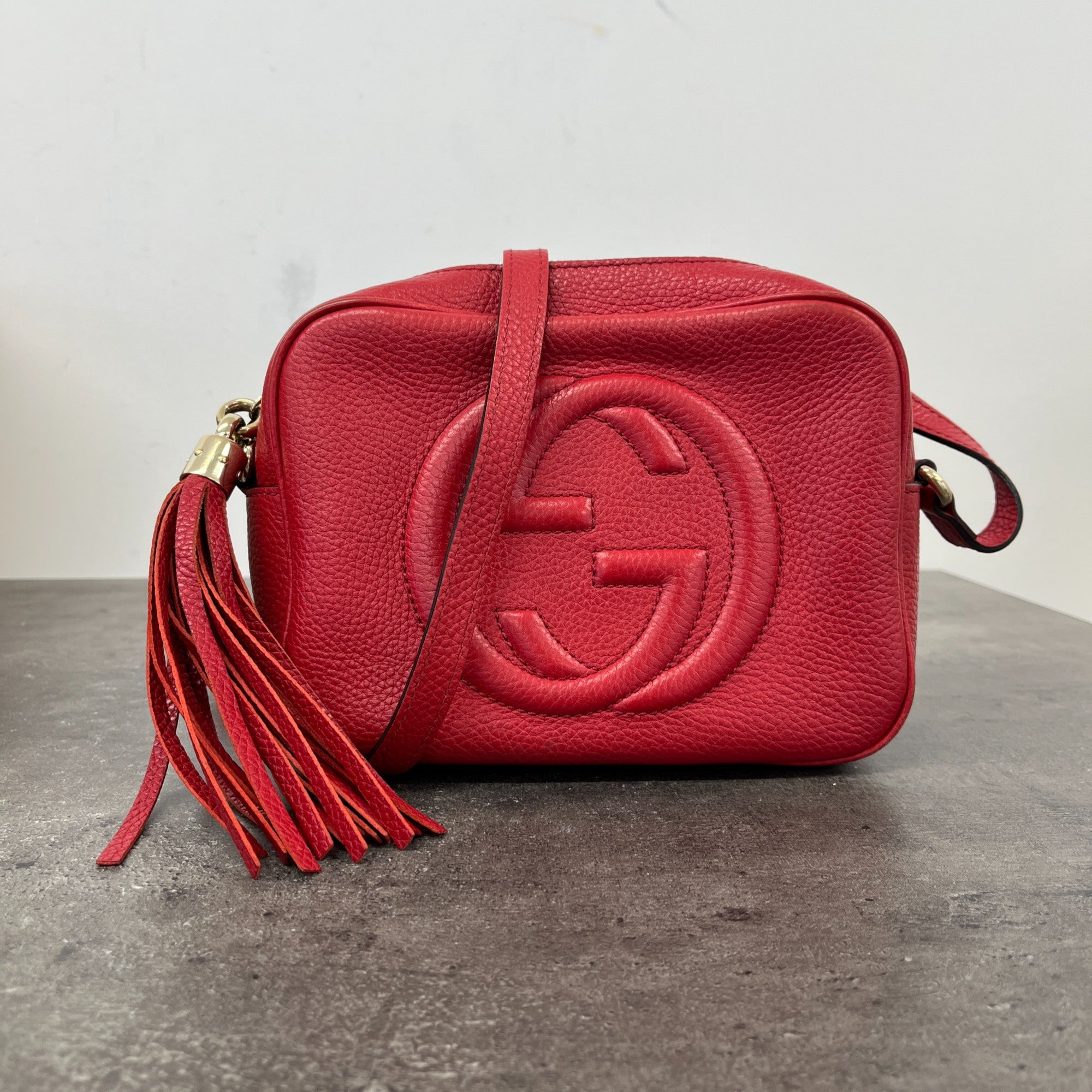Women's Gg Soho Disco Bag Red