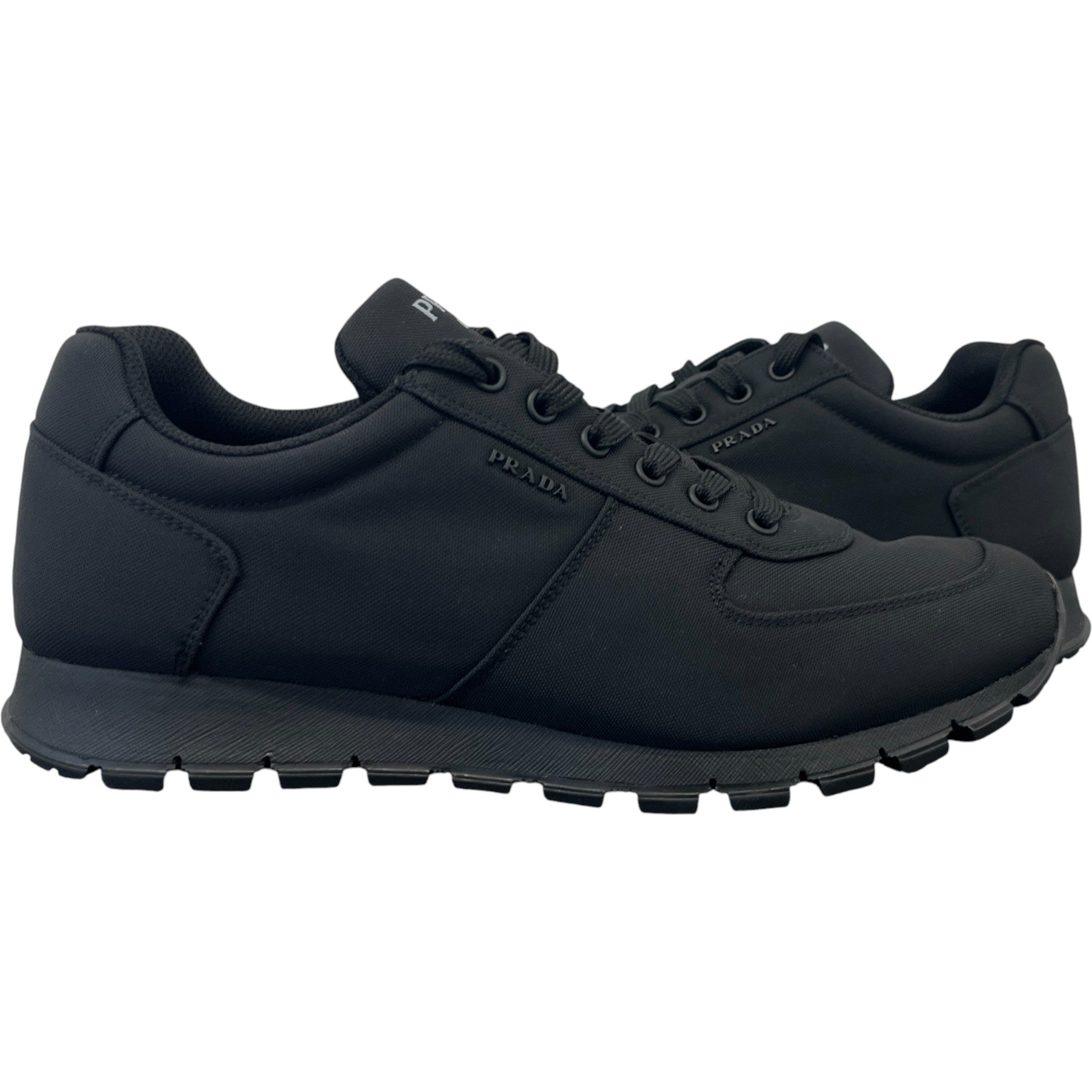 Men's Re-Nylon Low Trainers Black Size EU 43 / UK 9