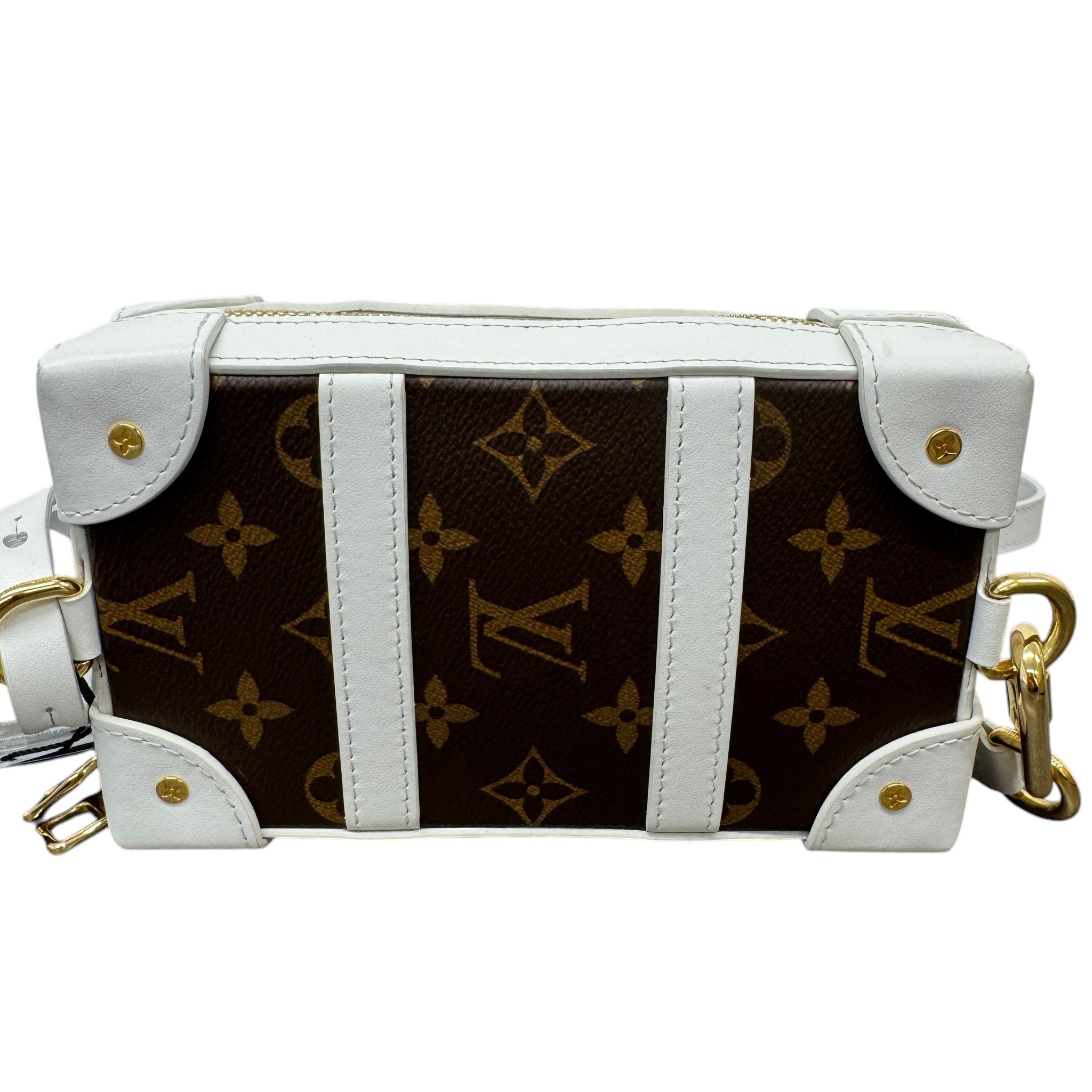 Men's X Nba 2020 Monogram Soft Trunk Phone Box Bag Brown