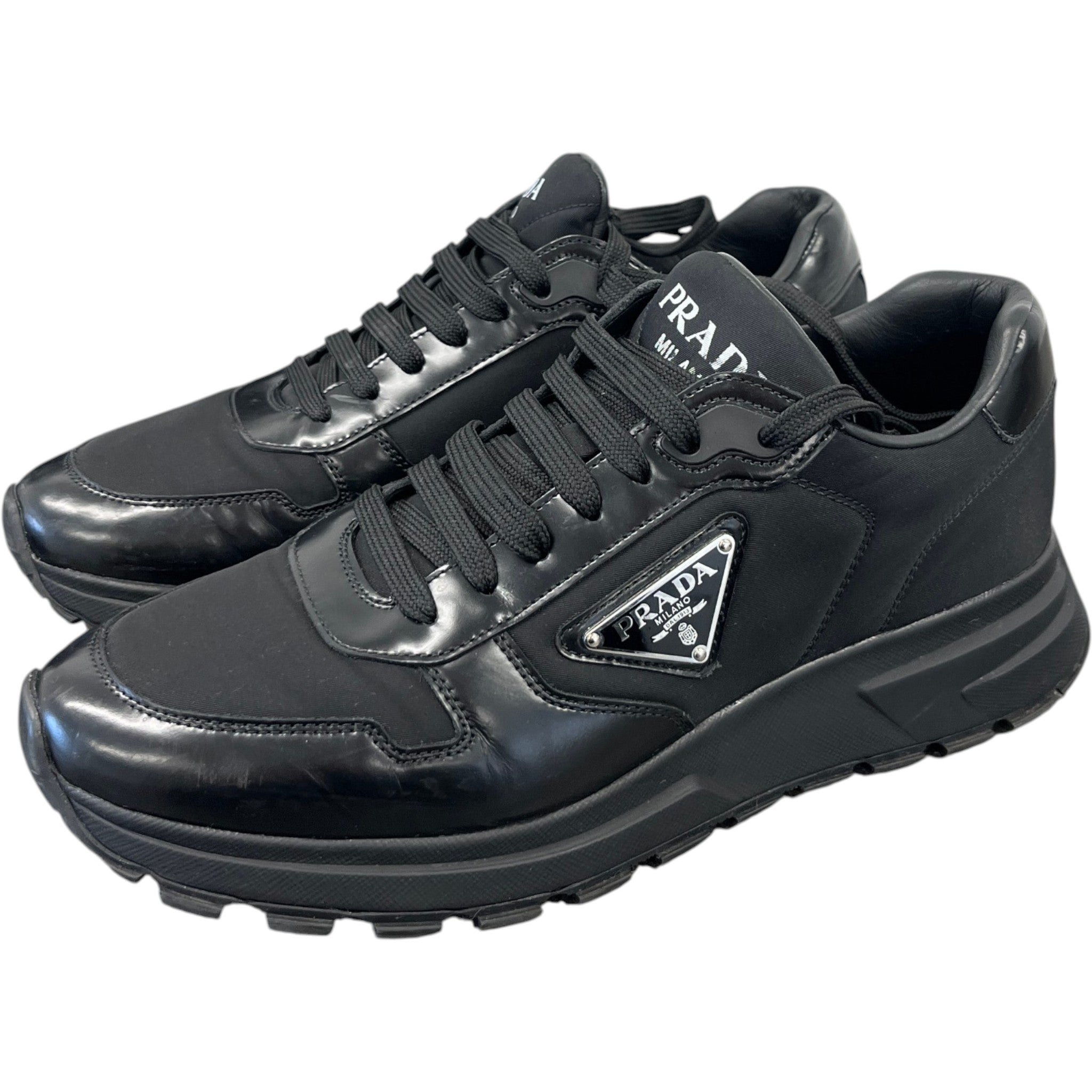 Men's Re-Nylon Prax 1 Low Trainers Black Size EU 40 / UK 6