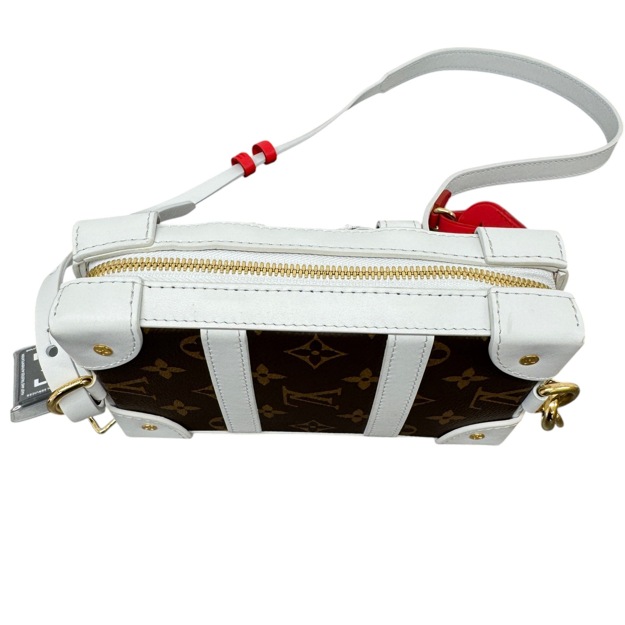 Men's X Nba 2020 Monogram Soft Trunk Phone Box Bag Brown
