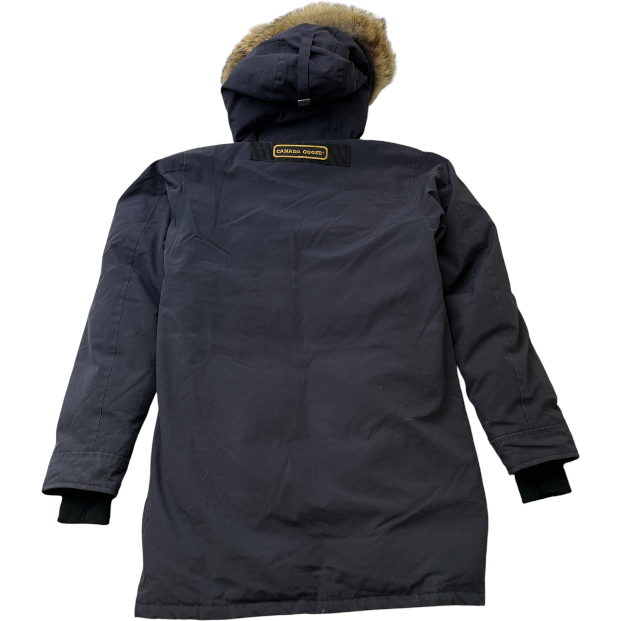 Men's Langford Parka Down Jacket Navy Size S