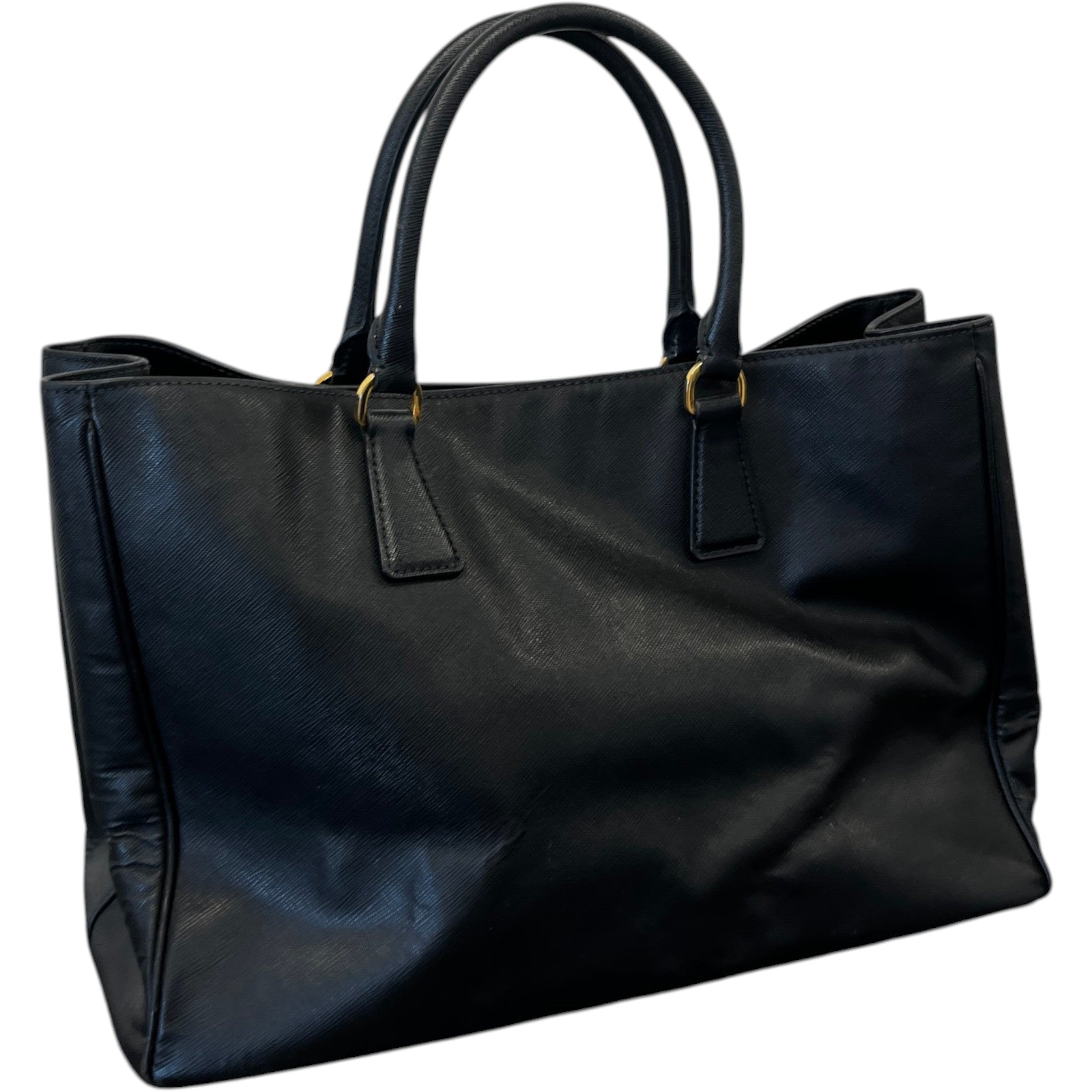 Women's Galleria Saffiano Handbag Black