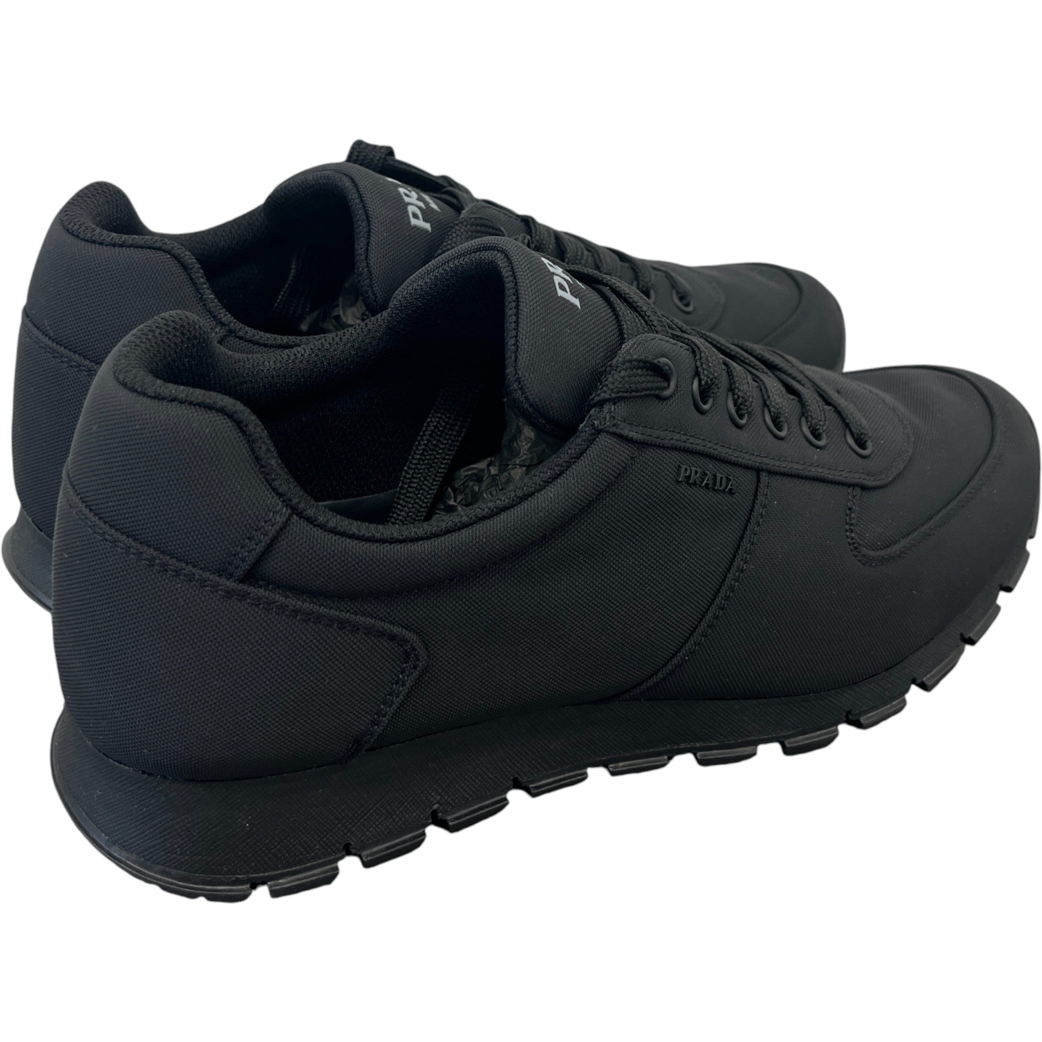 Men's Re-Nylon Low Trainers Black Size EU 43 / UK 9
