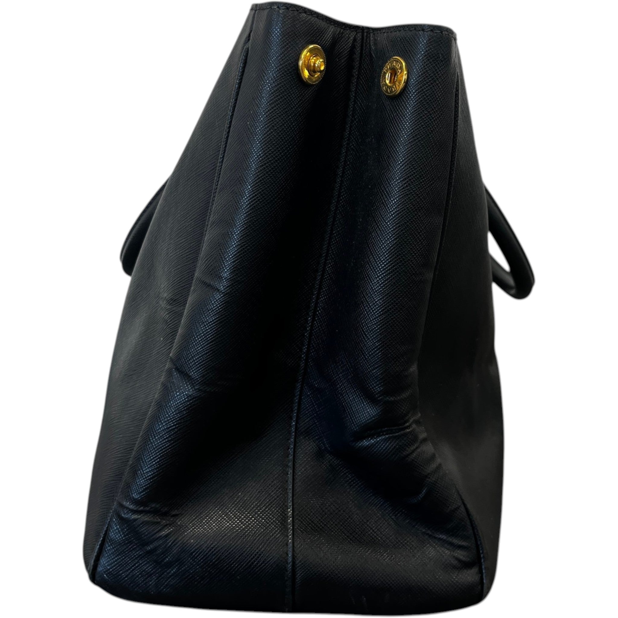 Women's Galleria Saffiano Handbag Black
