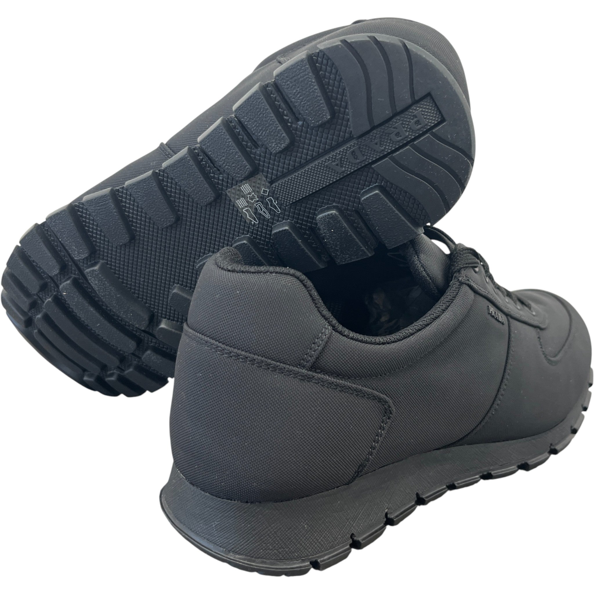 Men's Re-Nylon Low Trainers Black Size EU 43 / UK 9