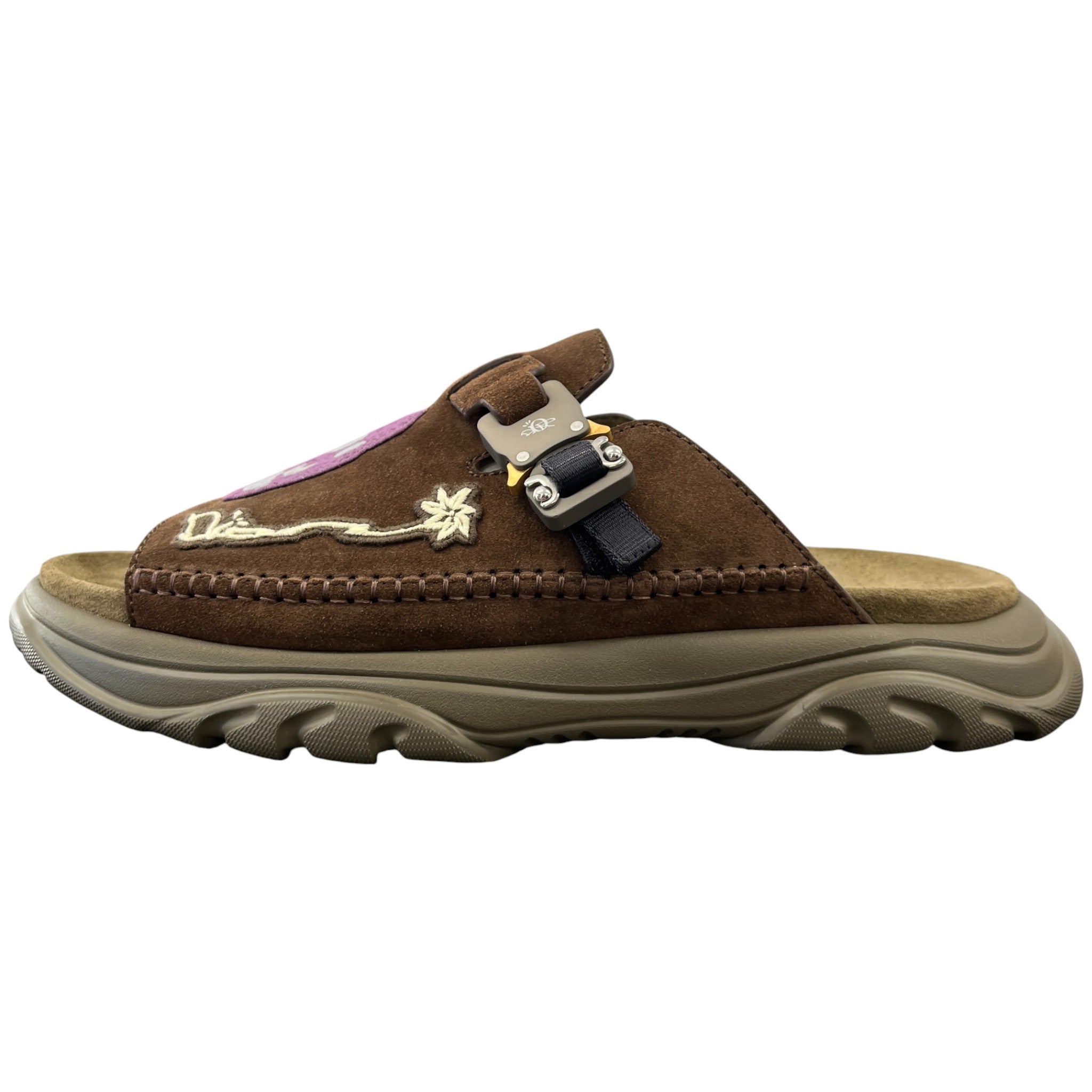 Men's X Travis Scott Cactus Jack Sandals Brown Size EU 42 / UK 8