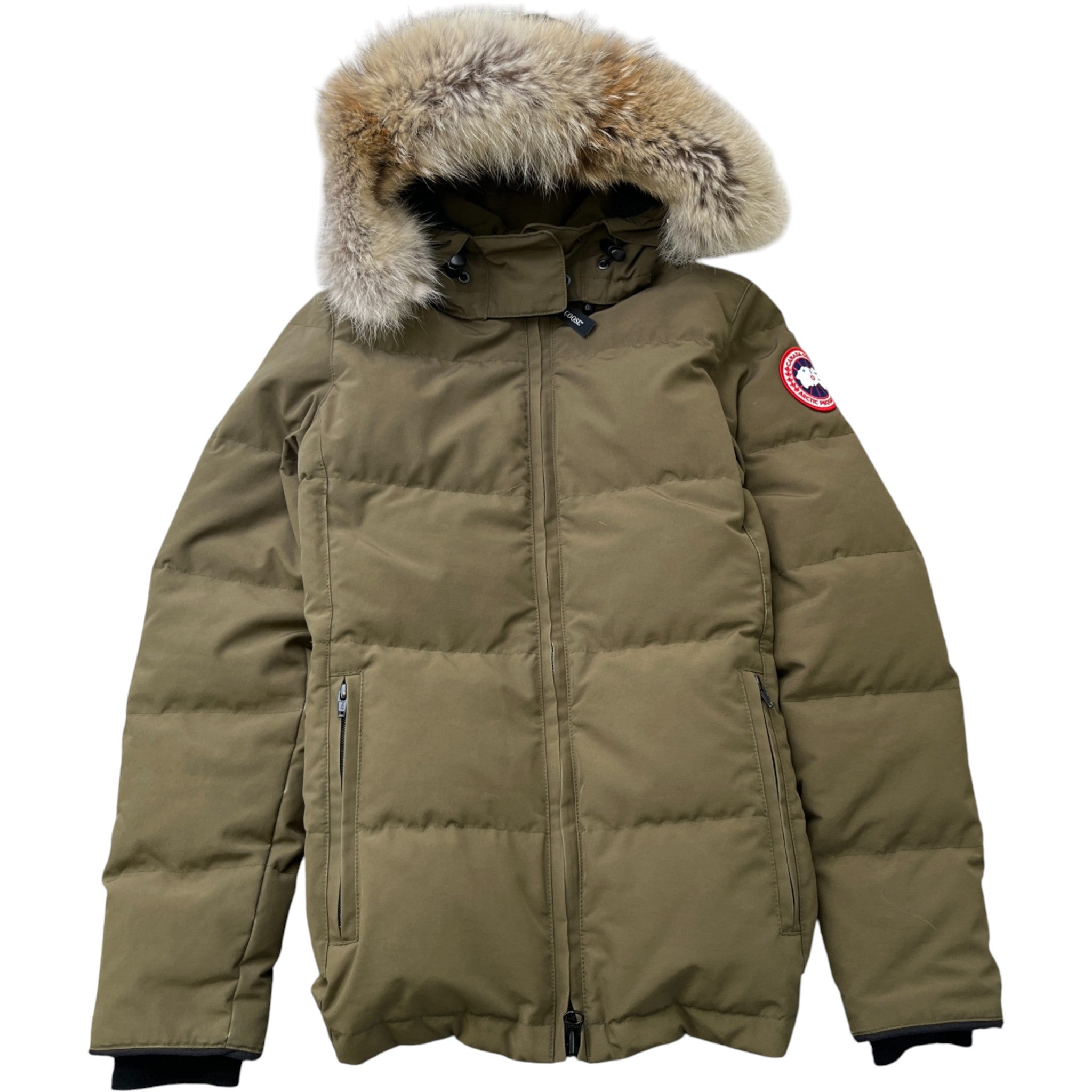 Women's Chelsea Parka Down Jacket Khaki Size S