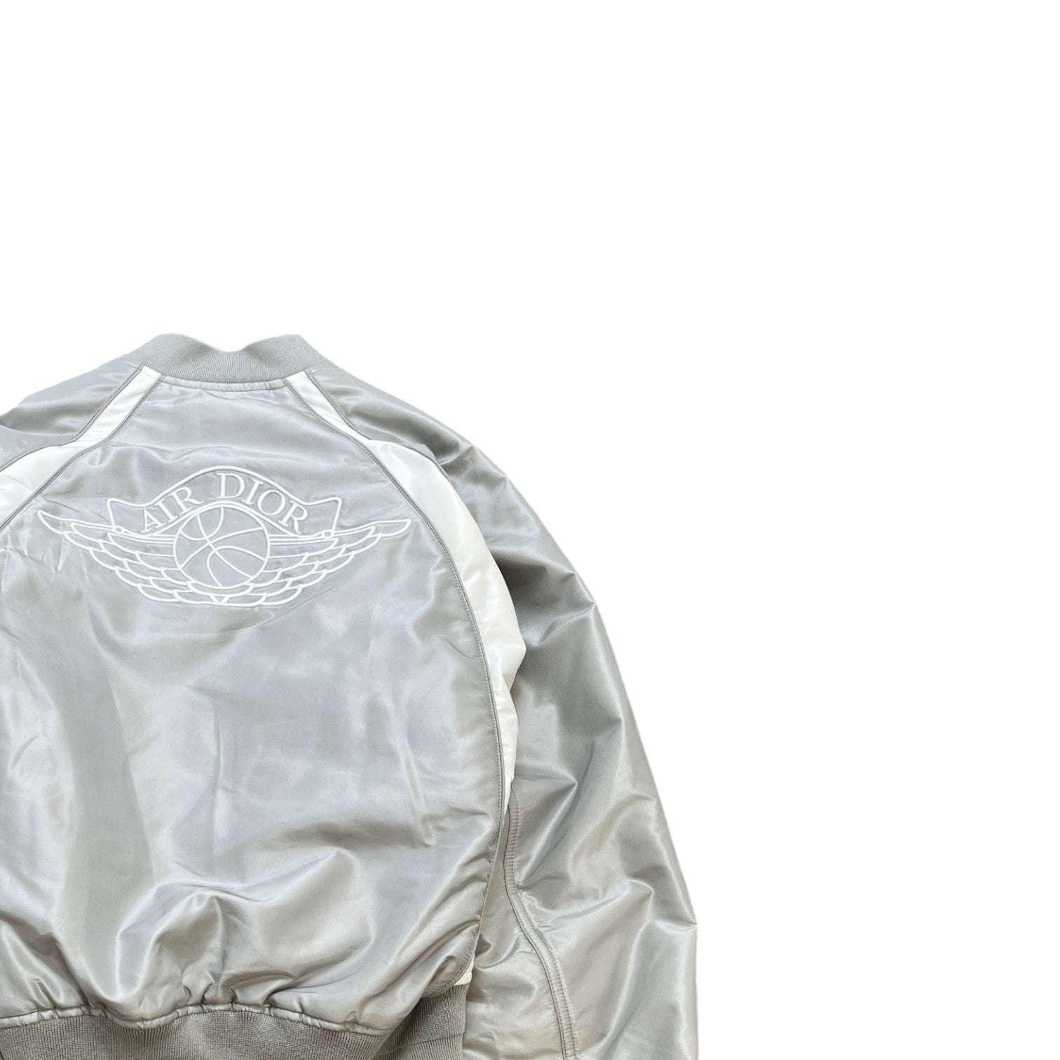 Men's X Air Jordan Bomber Jacket Grey Size IT 48 / M