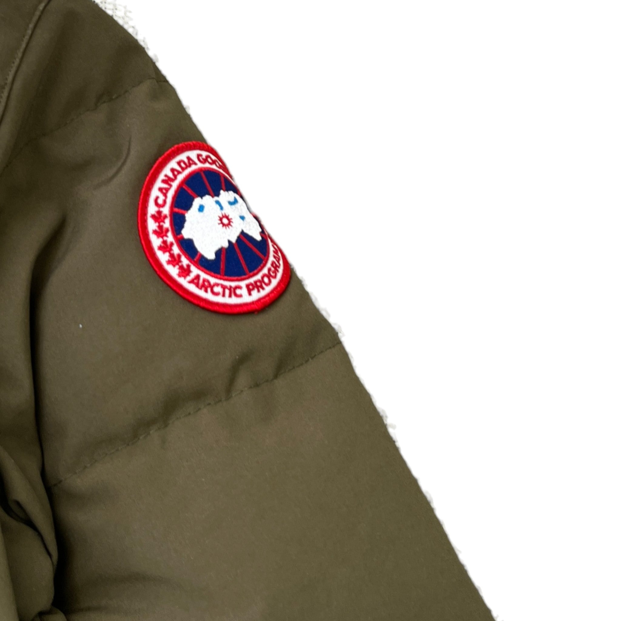 Women's Chelsea Parka Down Jacket Khaki Size S