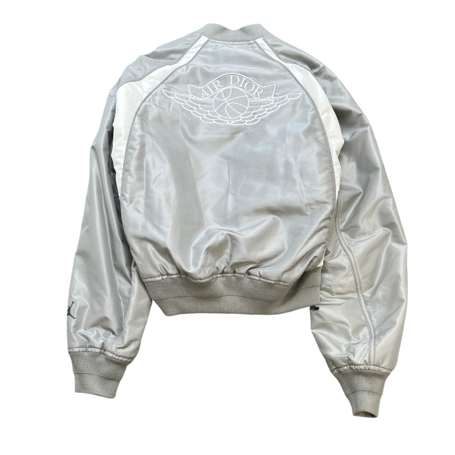 Men's X Air Jordan Bomber Jacket Grey Size IT 48 / M