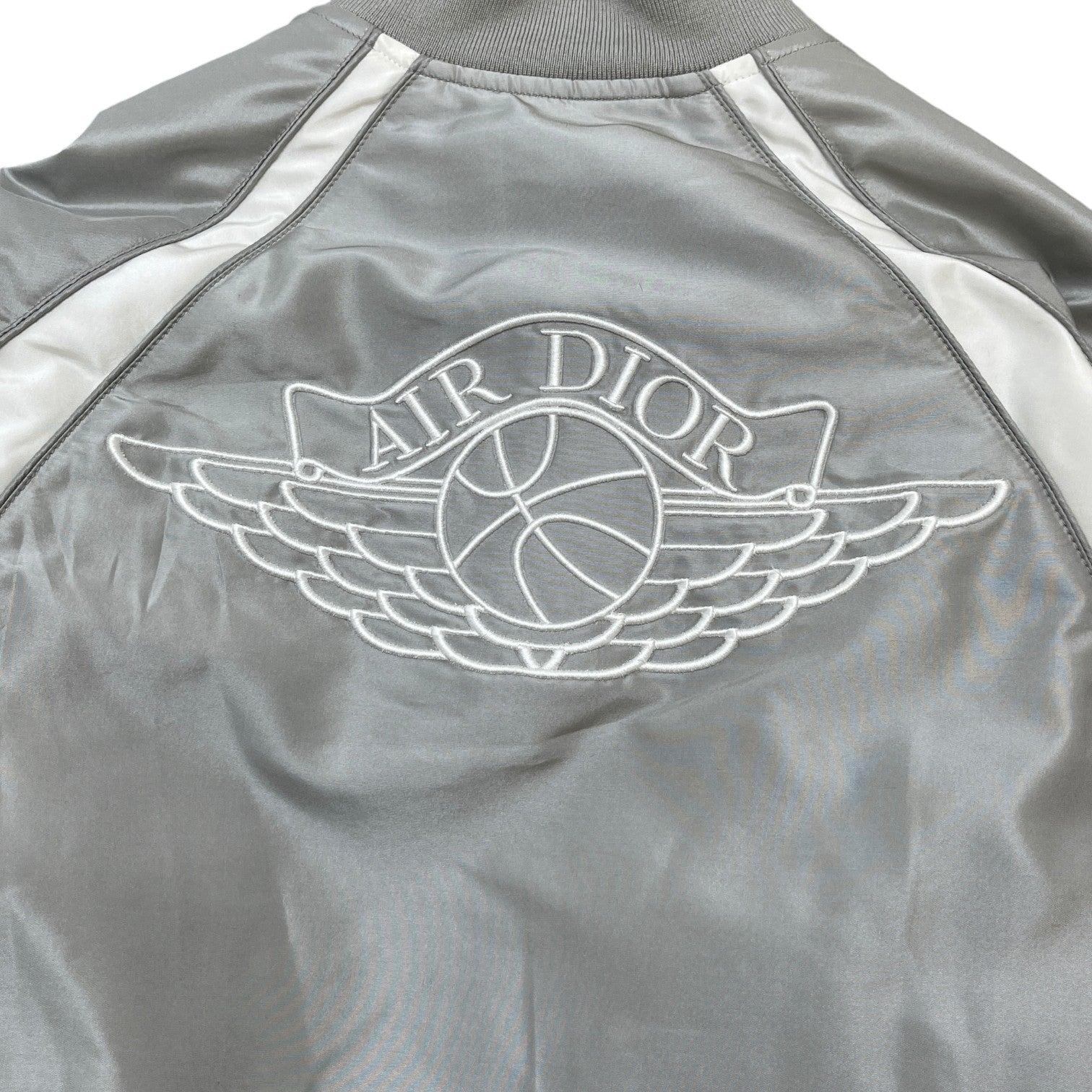 Men's X Air Jordan Bomber Jacket Grey Size IT 48 / M