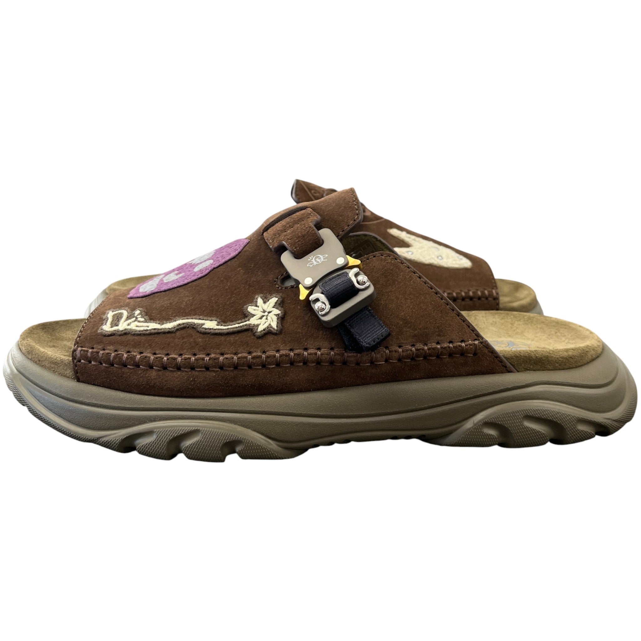 Men's X Travis Scott Cactus Jack Sandals Brown Size EU 42 / UK 8