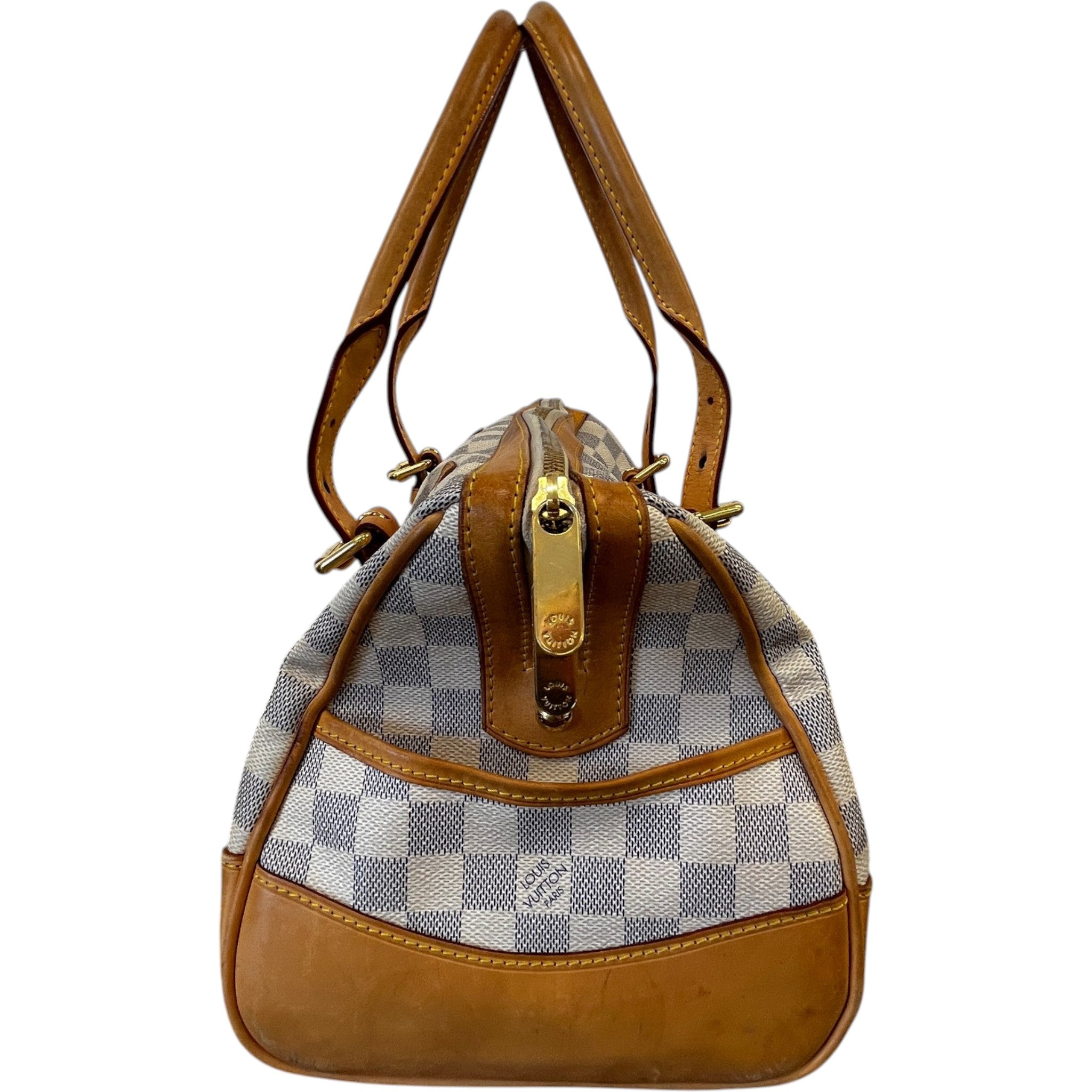 Women's Damier Azur Berkeley Bag Cream