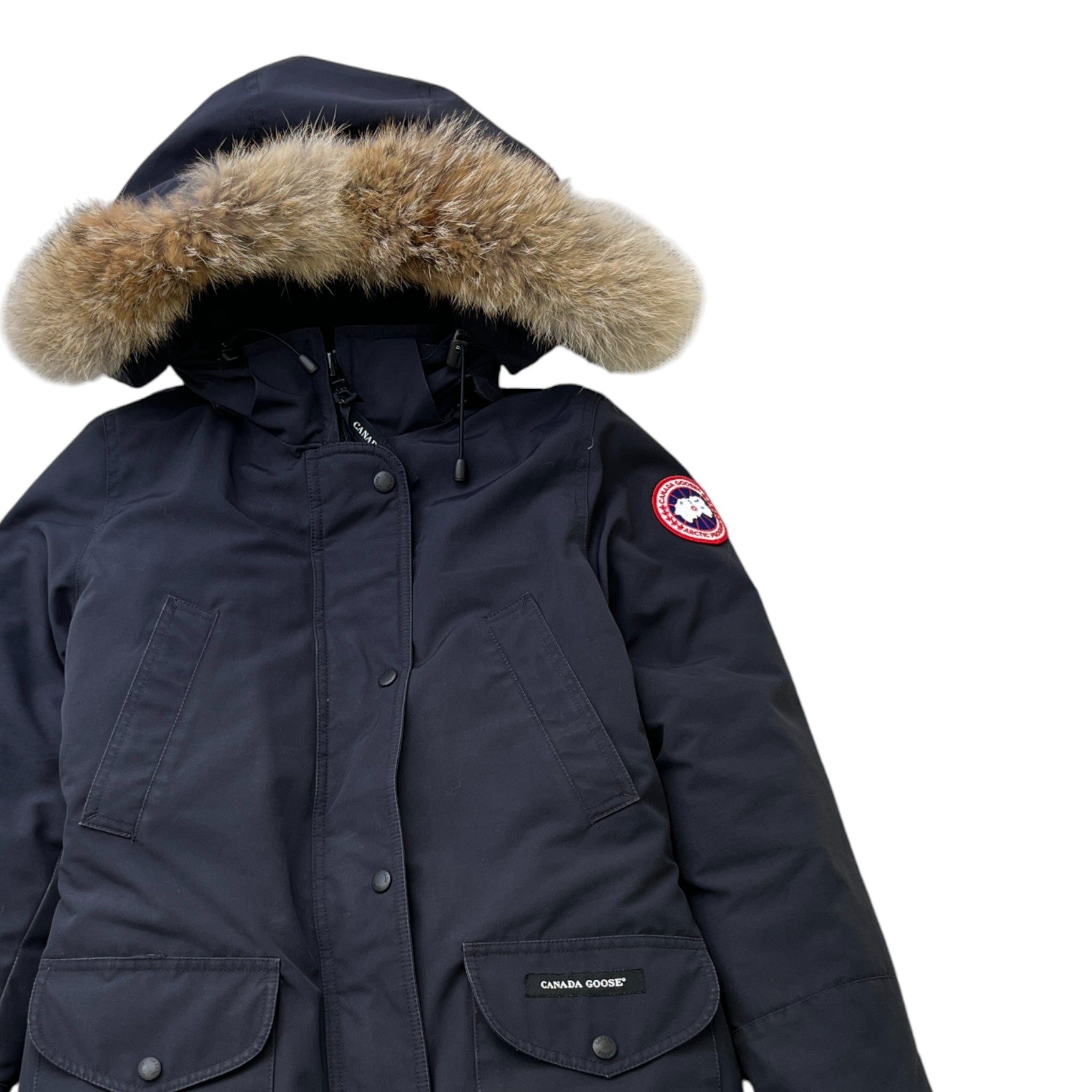 Women's Trillium Parka Down Jacket Navy Size S