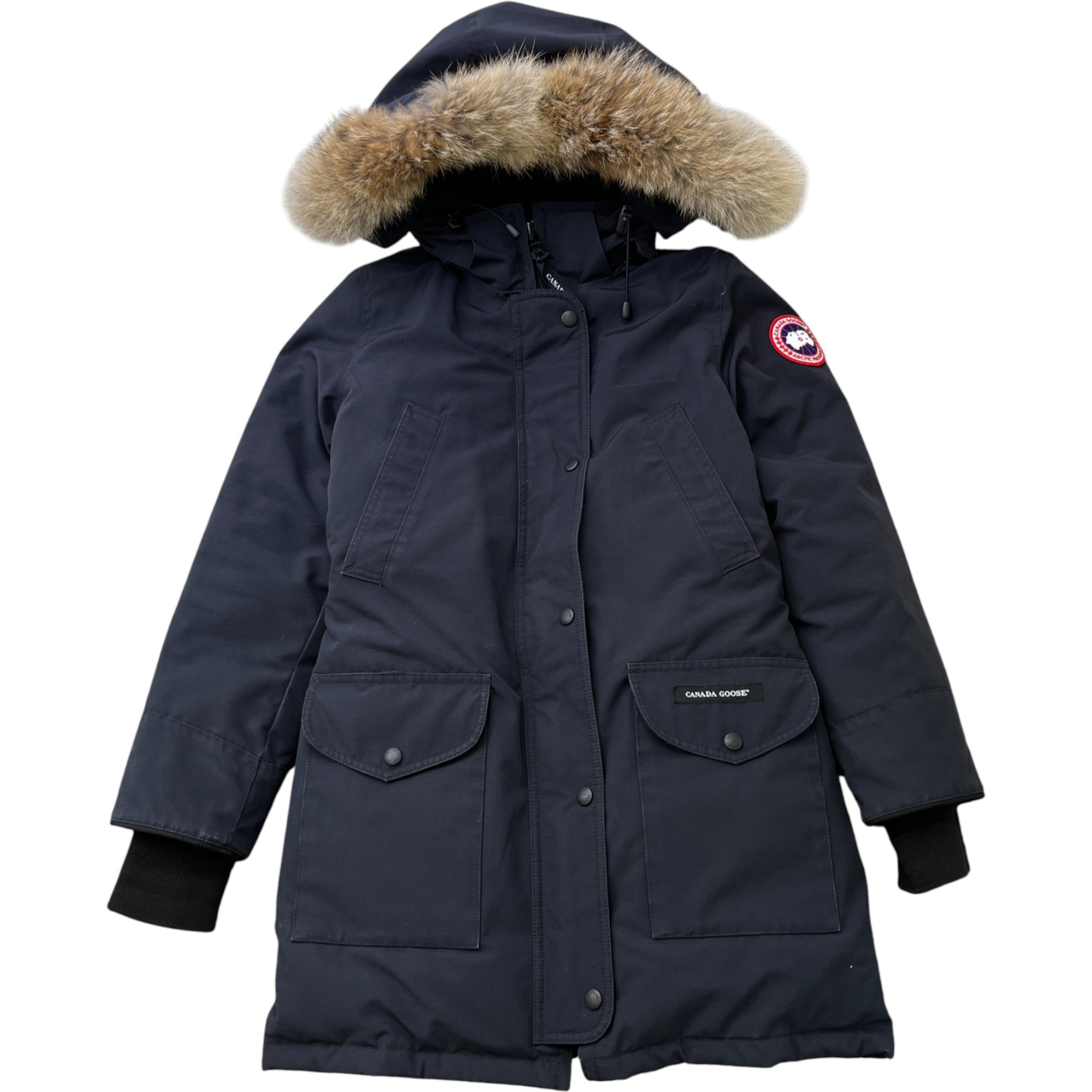 Women's Trillium Parka Down Jacket Navy Size S