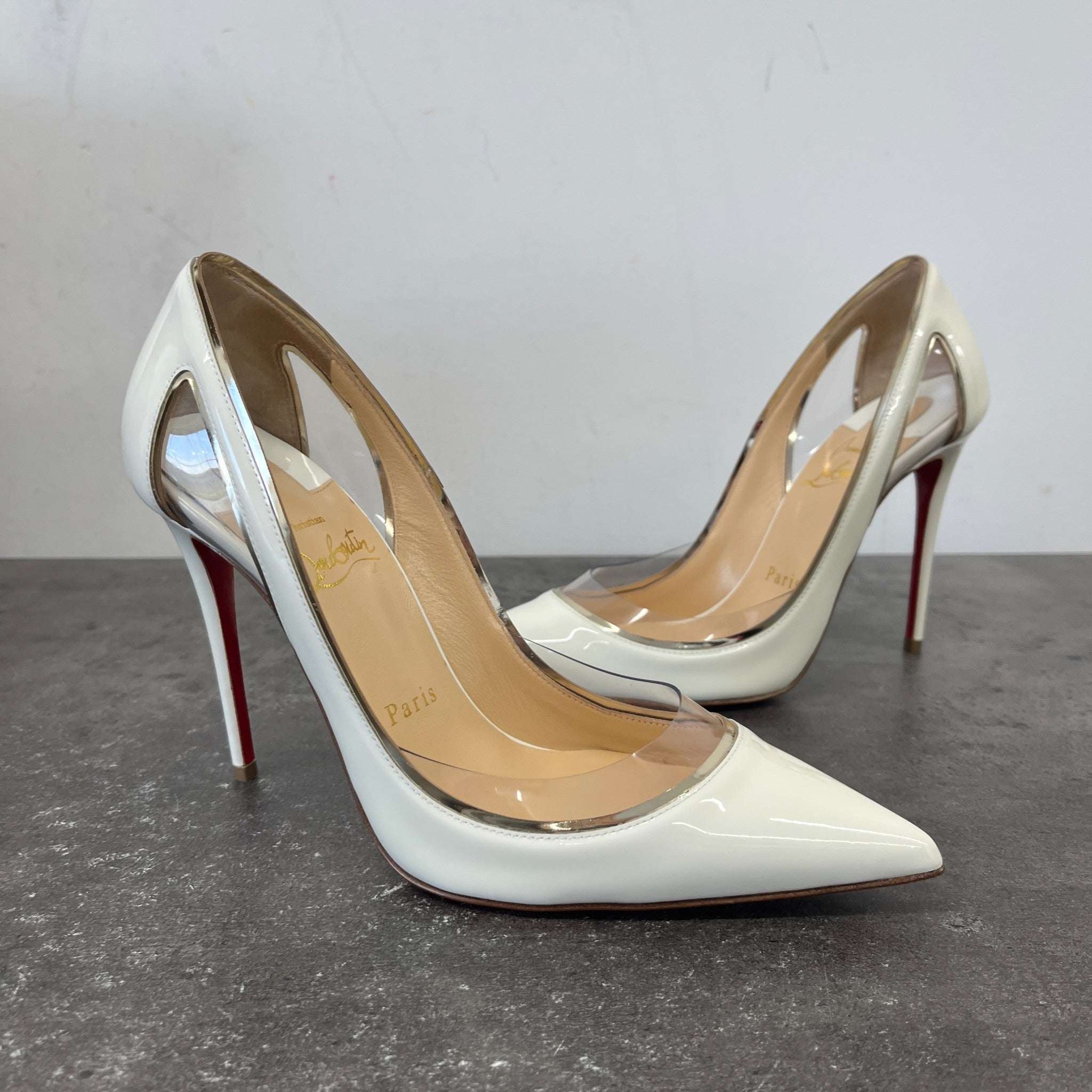 Women's Cosmo 554 Heels White Size EU 36.5 / UK 3.5