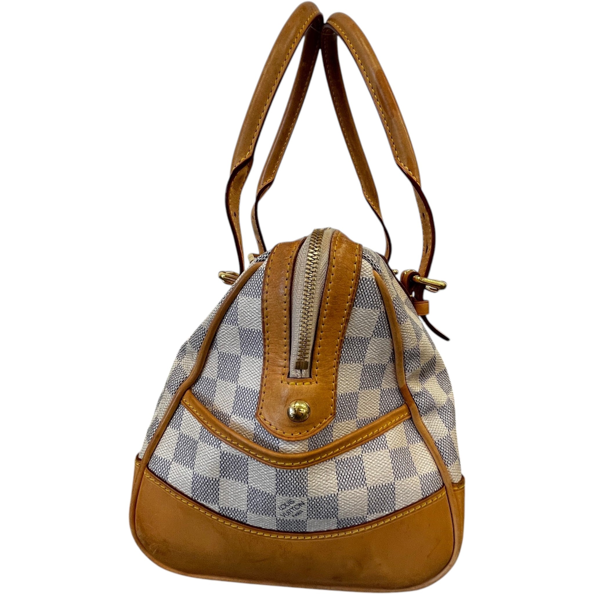 Women's Damier Azur Berkeley Bag Cream