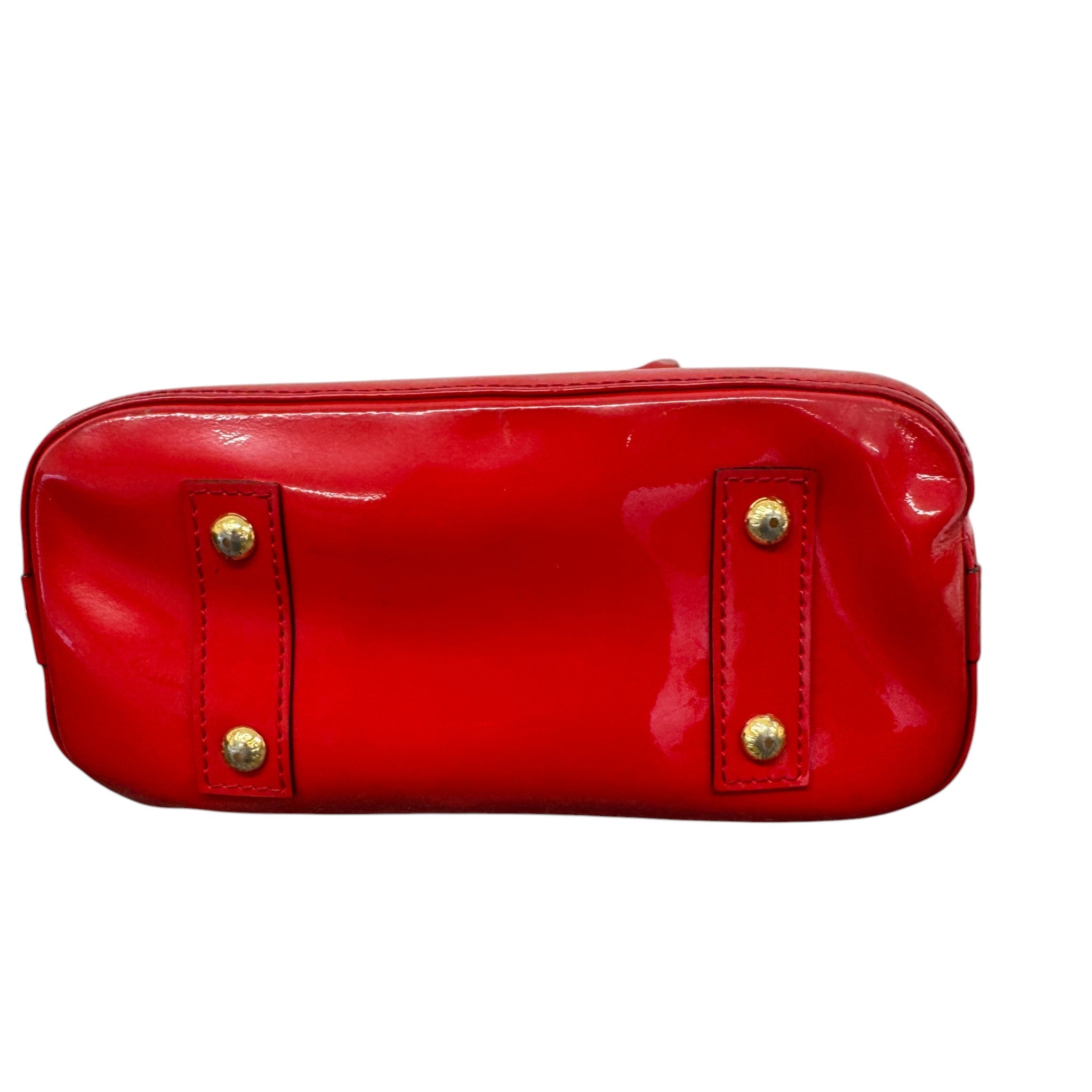 Women's Vernis Leather Alma Bb Bag Red