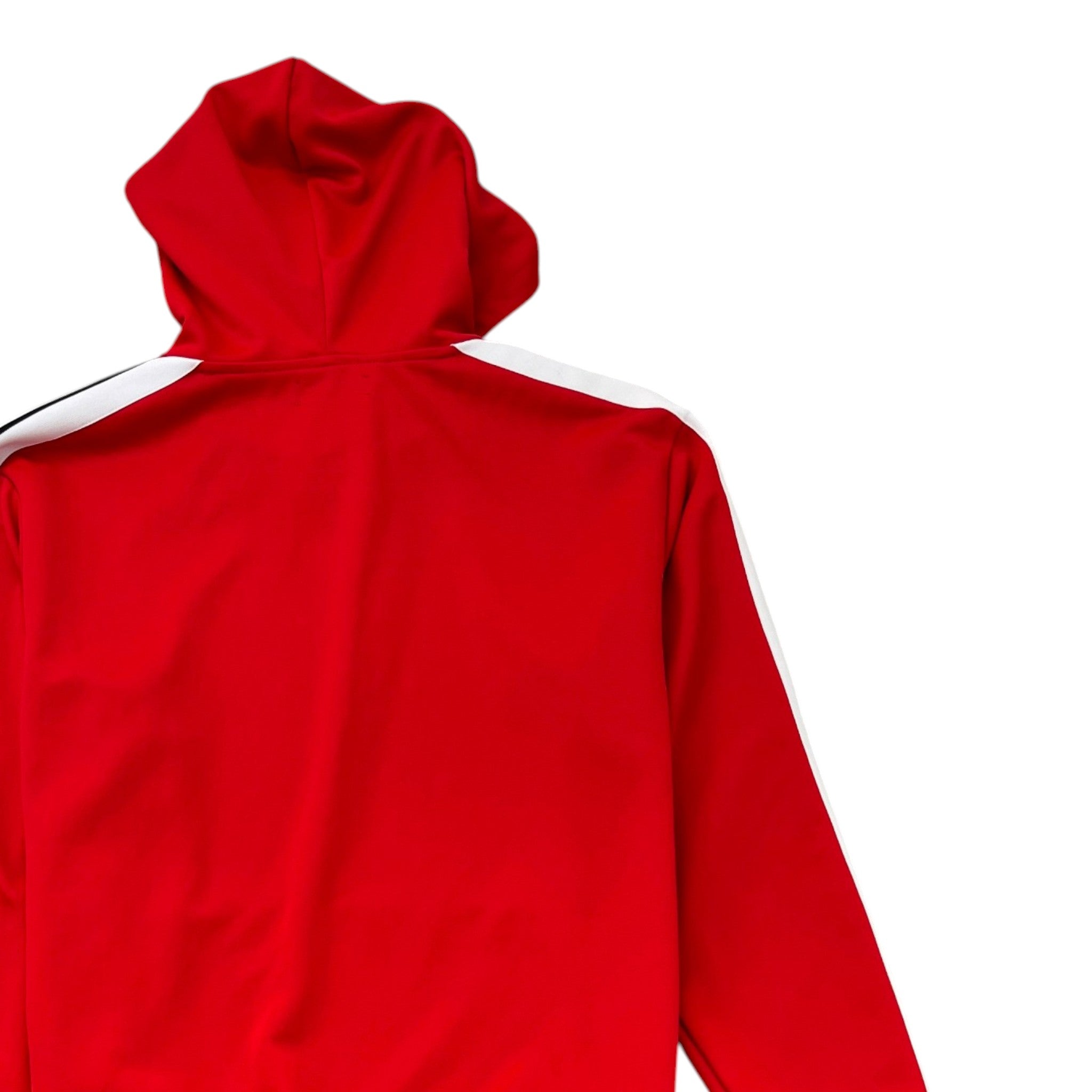 Men's Logo Print Hoodie Red Size S