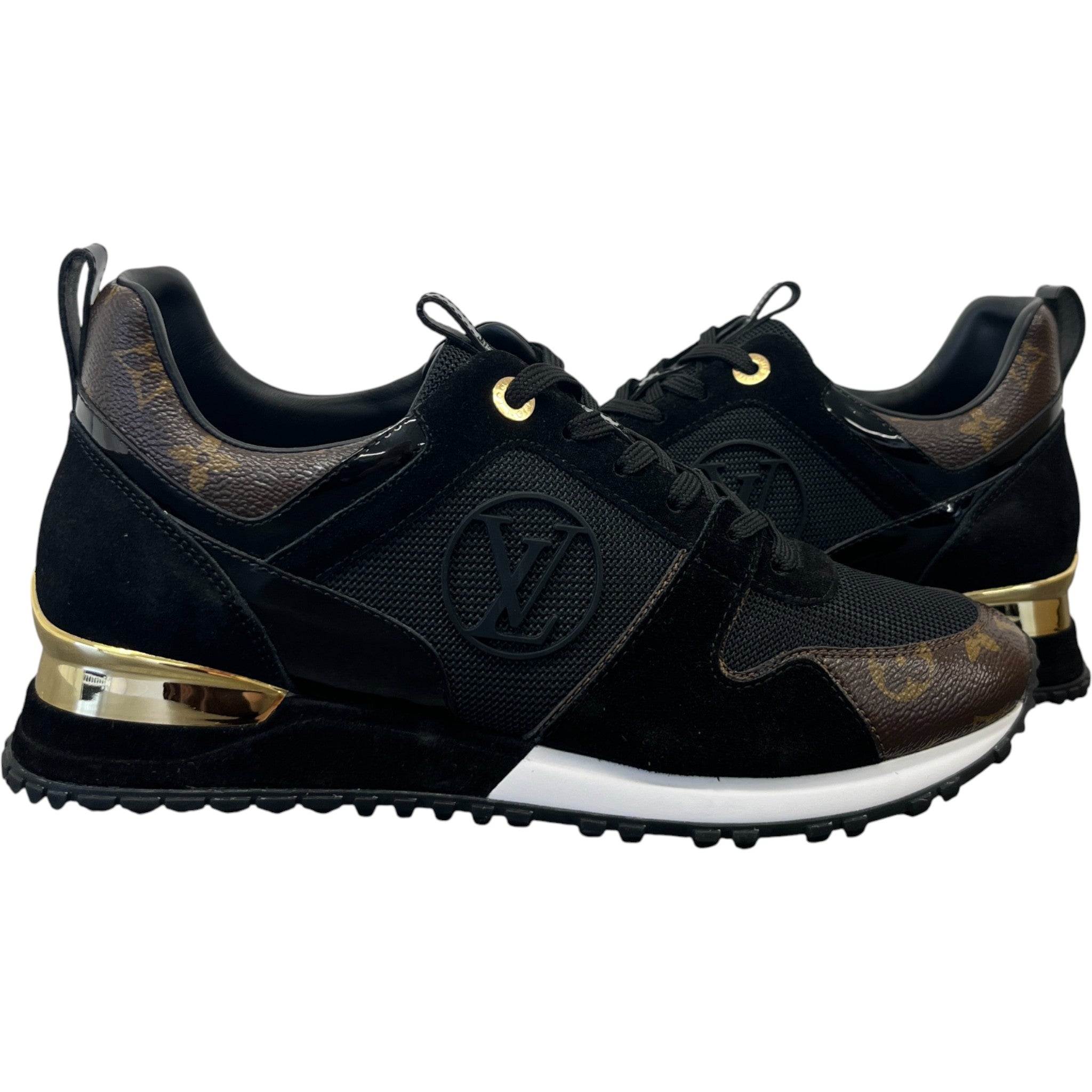 Men's Run Away Low Trainers Black Size EU 41 / UK 7