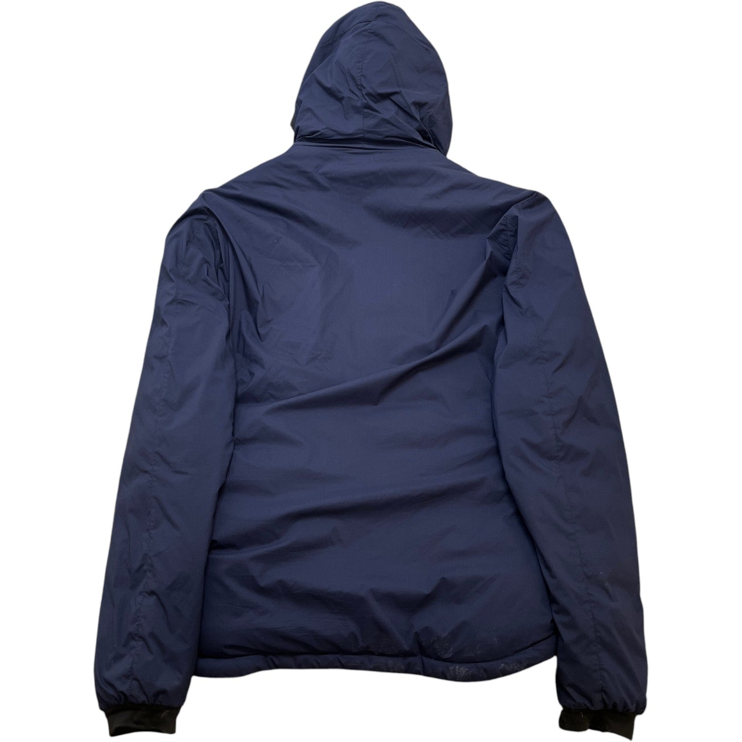 Men's Lodge Hoody Down Jacket Navy Size XXL