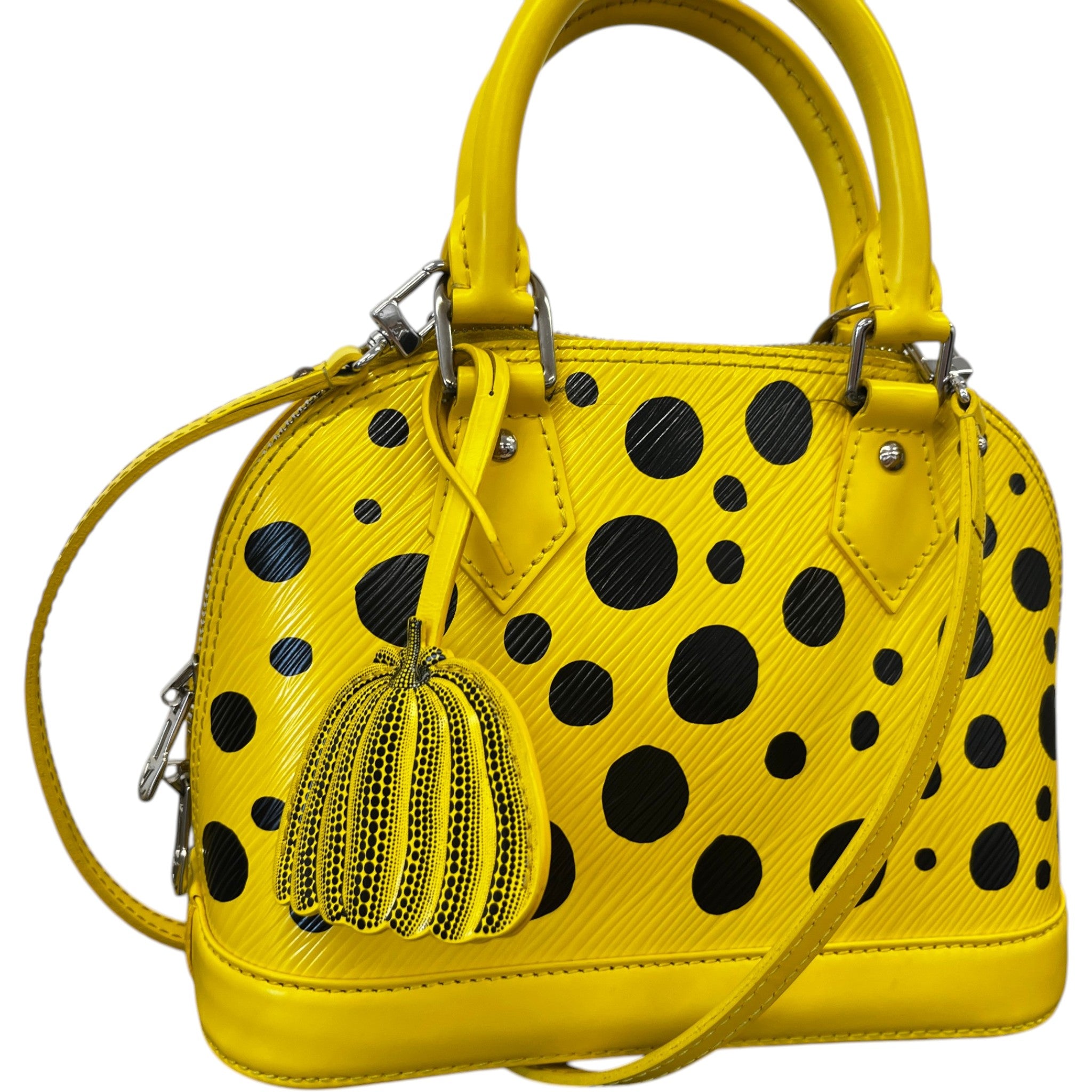 Women's X Yayoi Kusama Bb Alma Handbag Yellow