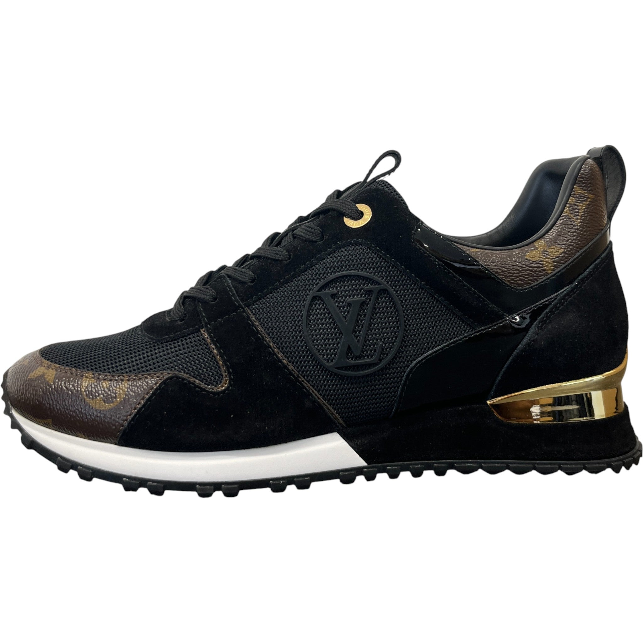 Men's Run Away Low Trainers Black Size EU 41 / UK 7