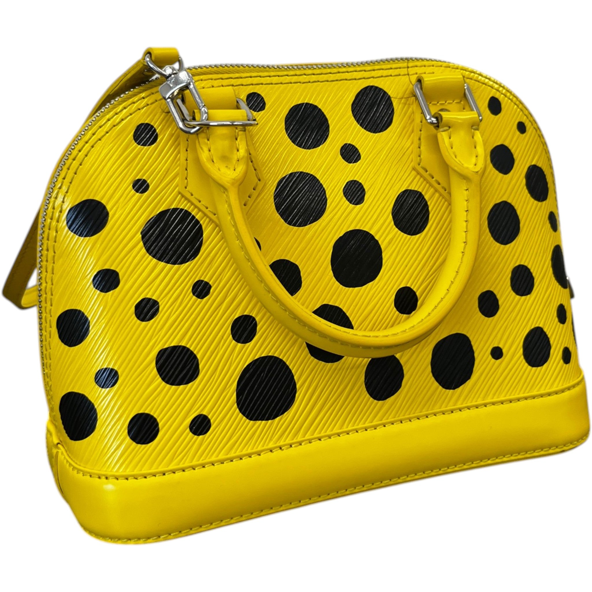 Women's X Yayoi Kusama Bb Alma Handbag Yellow