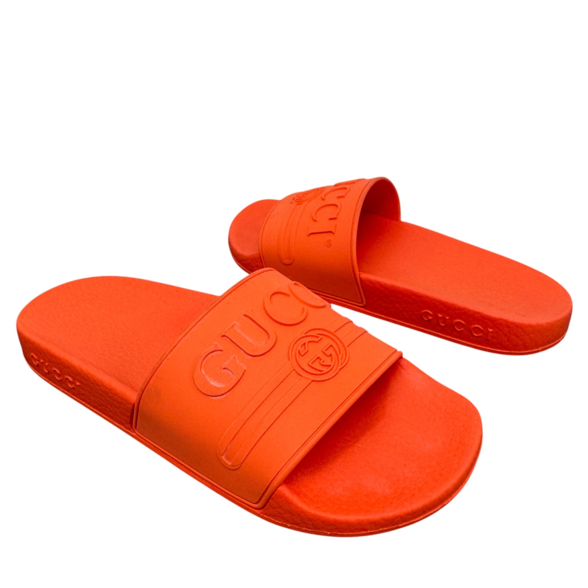 Women's Pursuit Logo Slides Orange Size EU 36 / UK 3