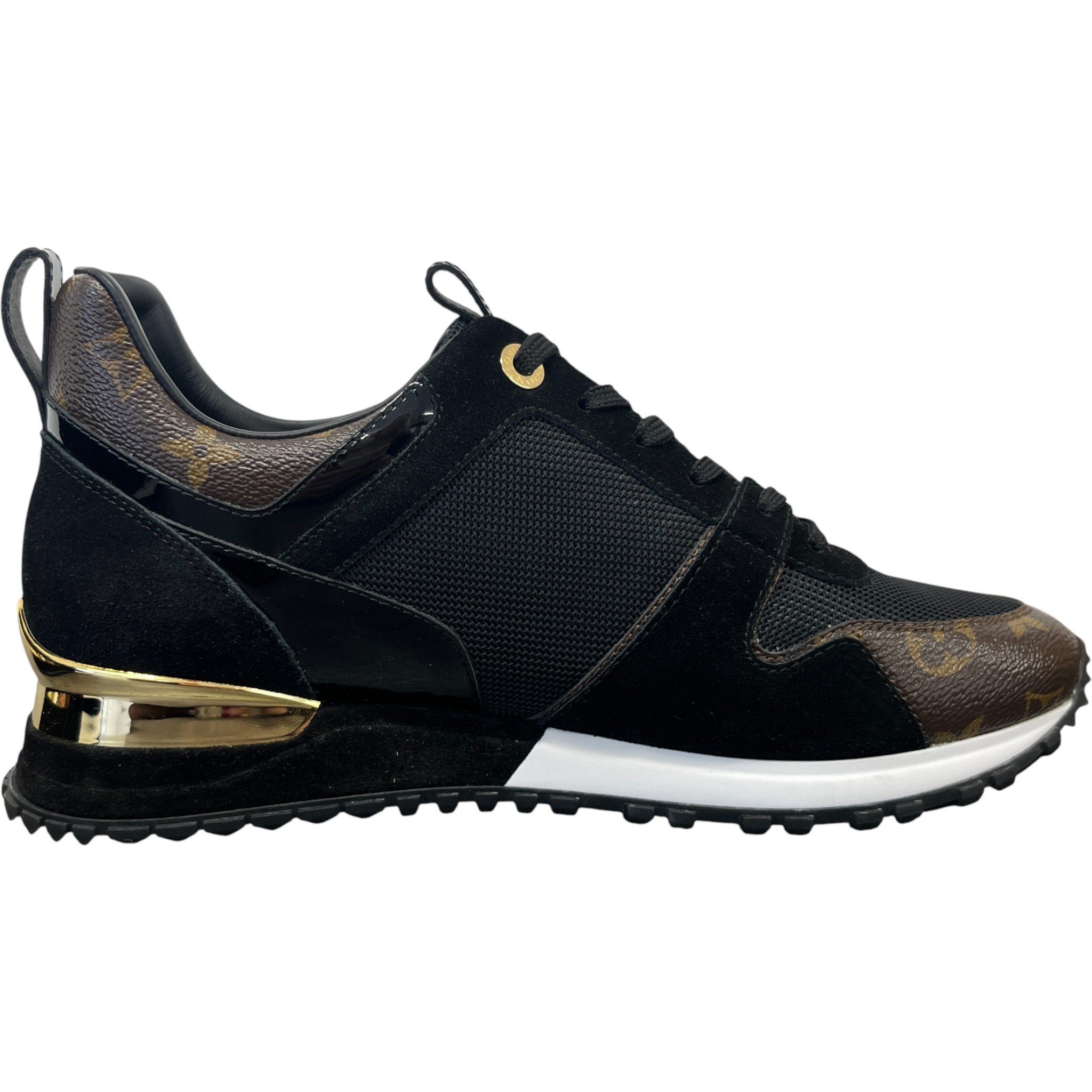 Men's Run Away Low Trainers Black Size EU 41 / UK 7