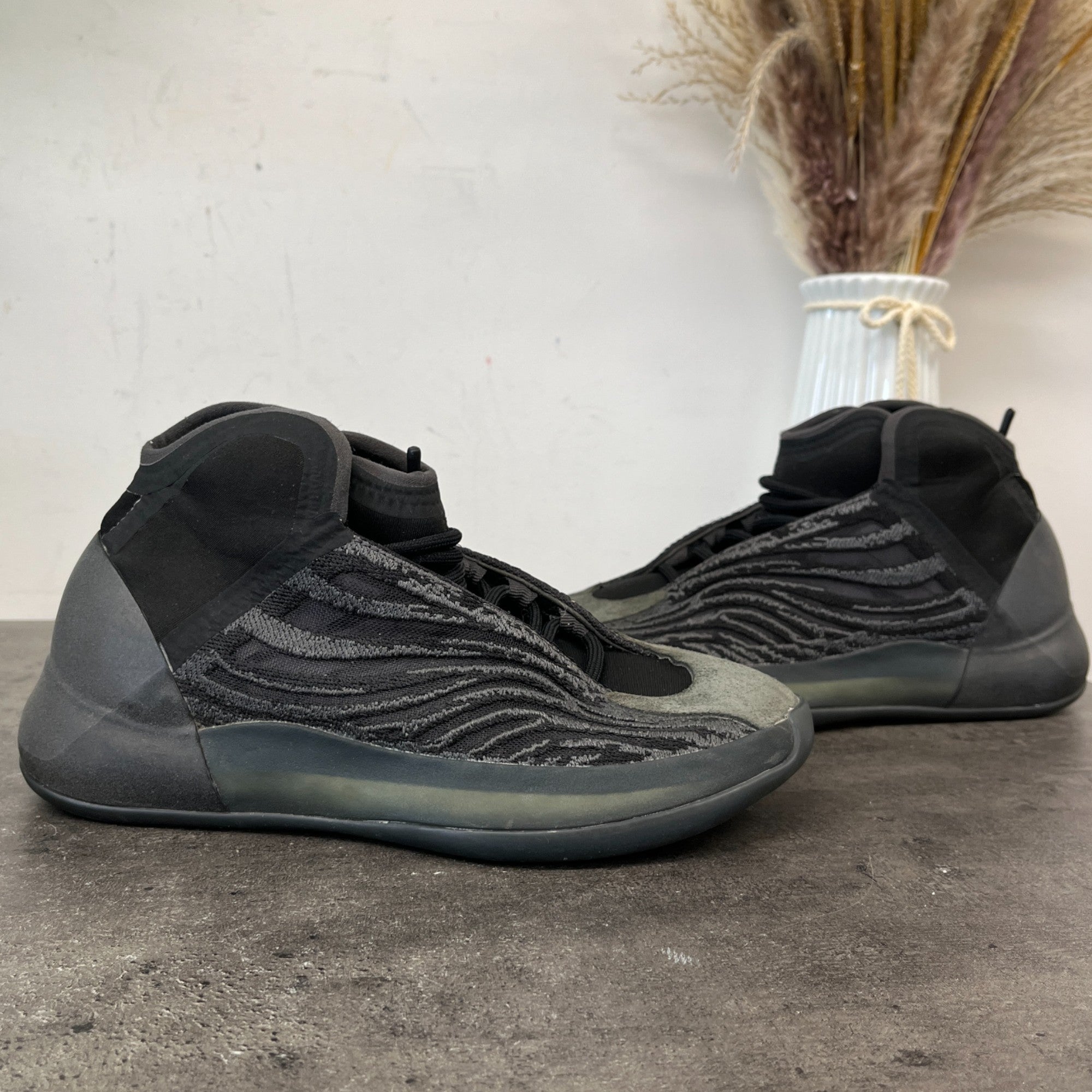 Women's Qntm High Trainers Black Size EU 37 / UK 4