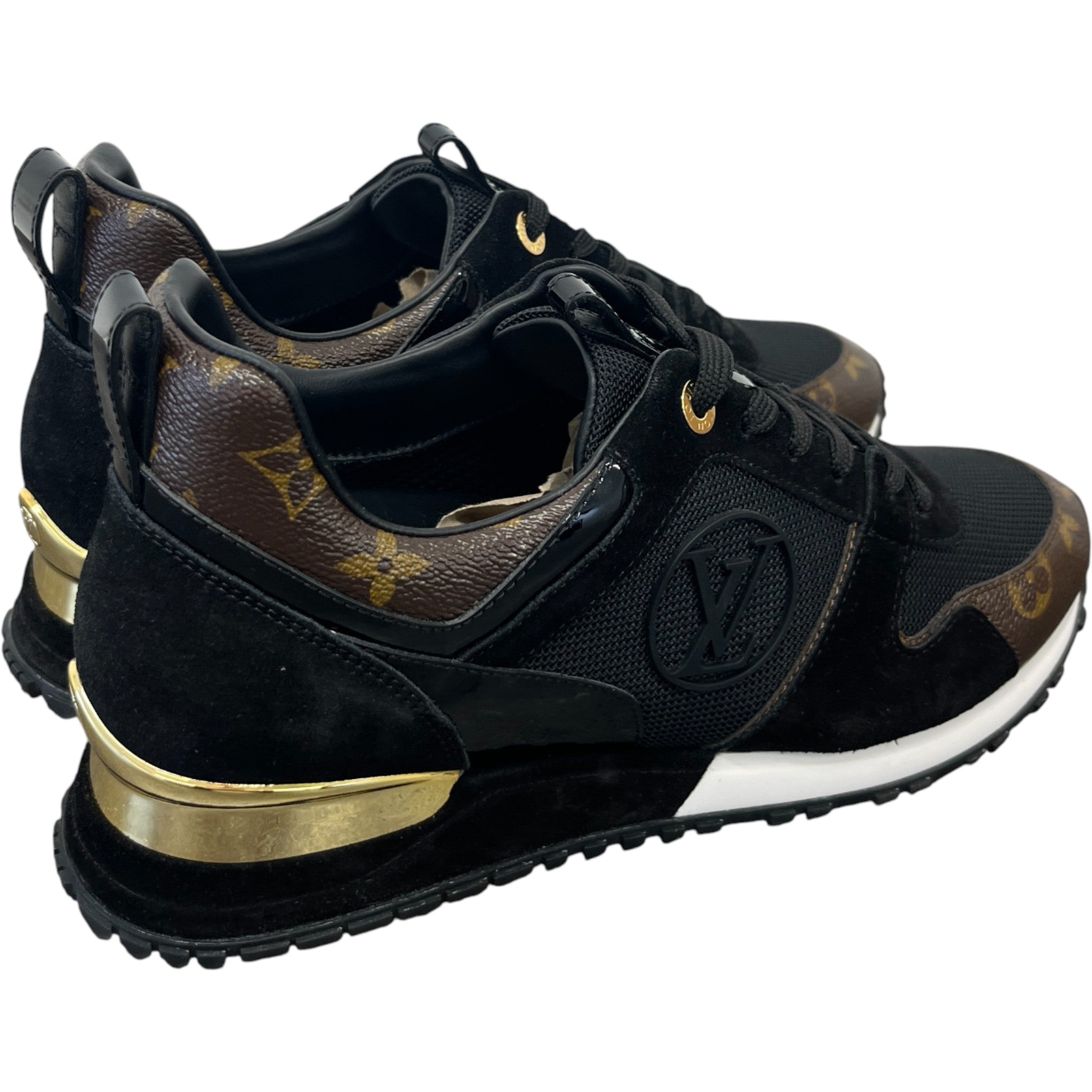 Men's Run Away Low Trainers Black Size EU 41 / UK 7