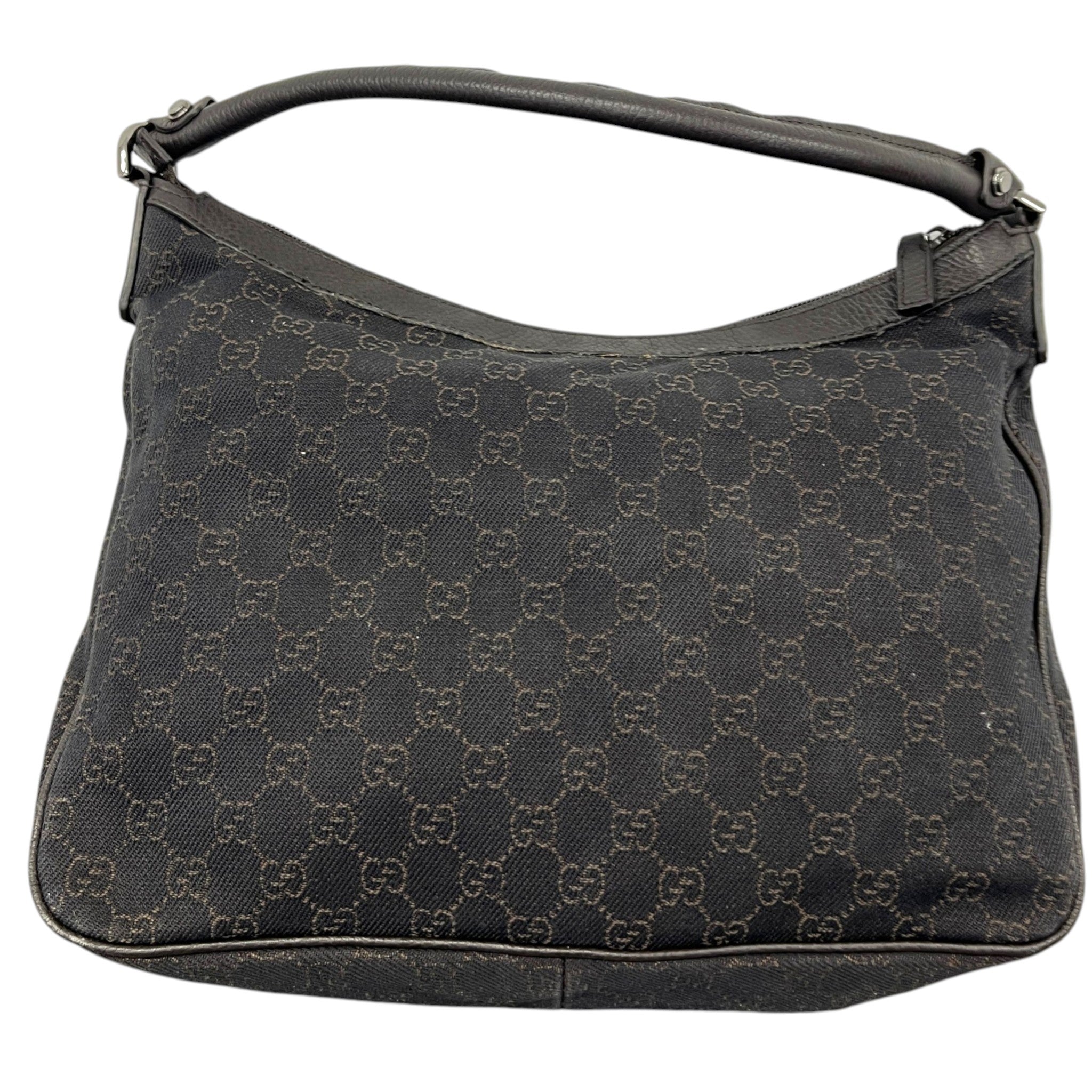 Women's Gg Canvas Abbey Pocket Handbag Black
