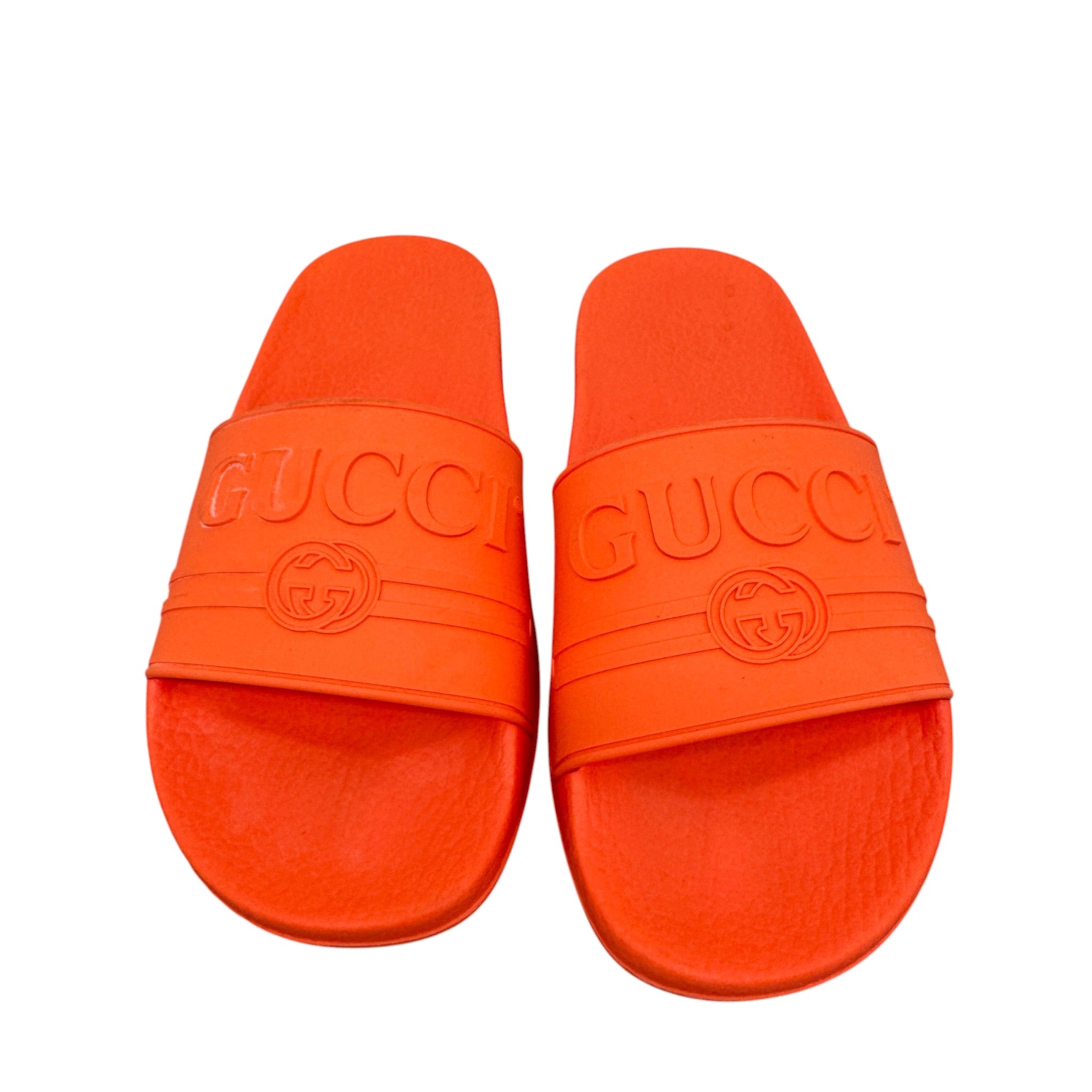 Women's Pursuit Logo Slides Orange Size EU 36 / UK 3