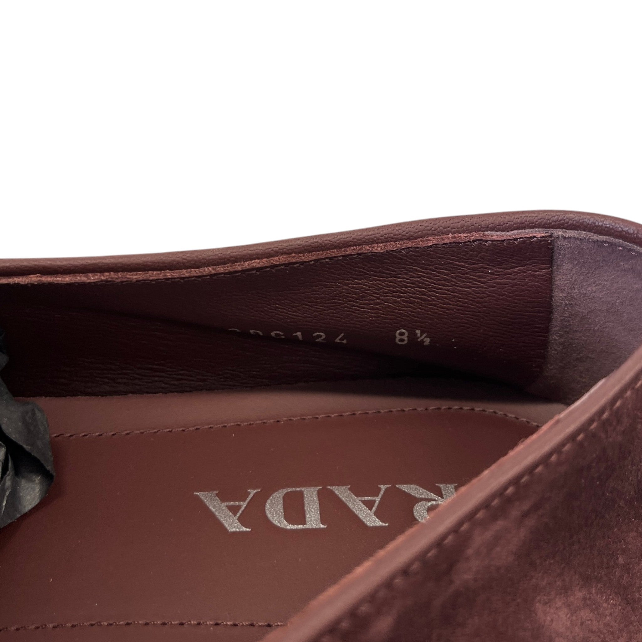 Men's Saint Tropez Bordeaux Loafers Burgundy Size EU 42.5 / UK 8.5