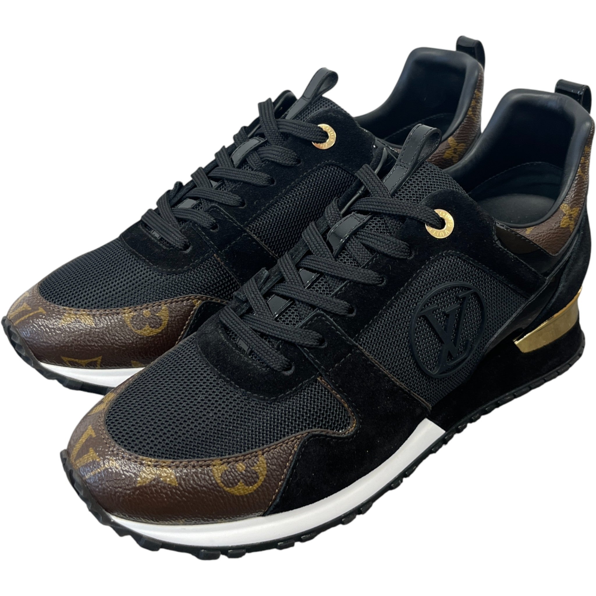 Men's Run Away Low Trainers Black Size EU 41 / UK 7