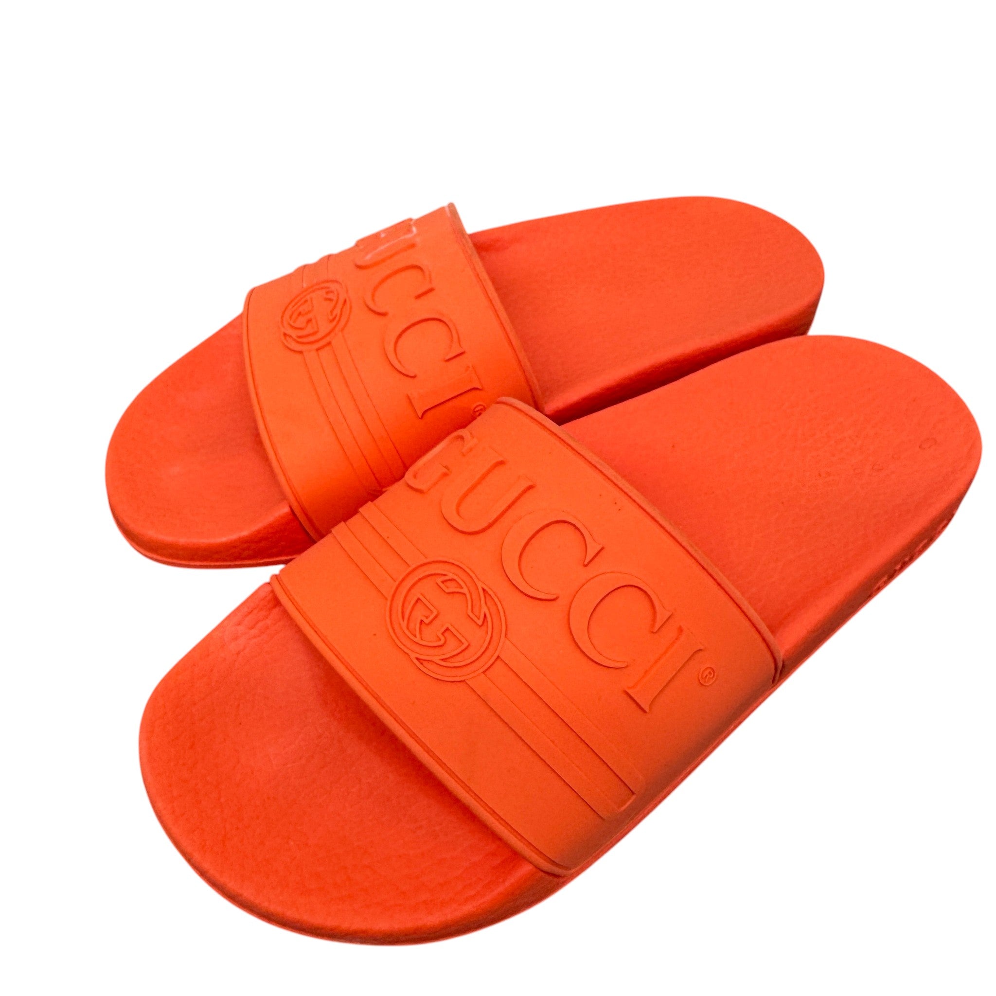 Women's Pursuit Logo Slides Orange Size EU 36 / UK 3