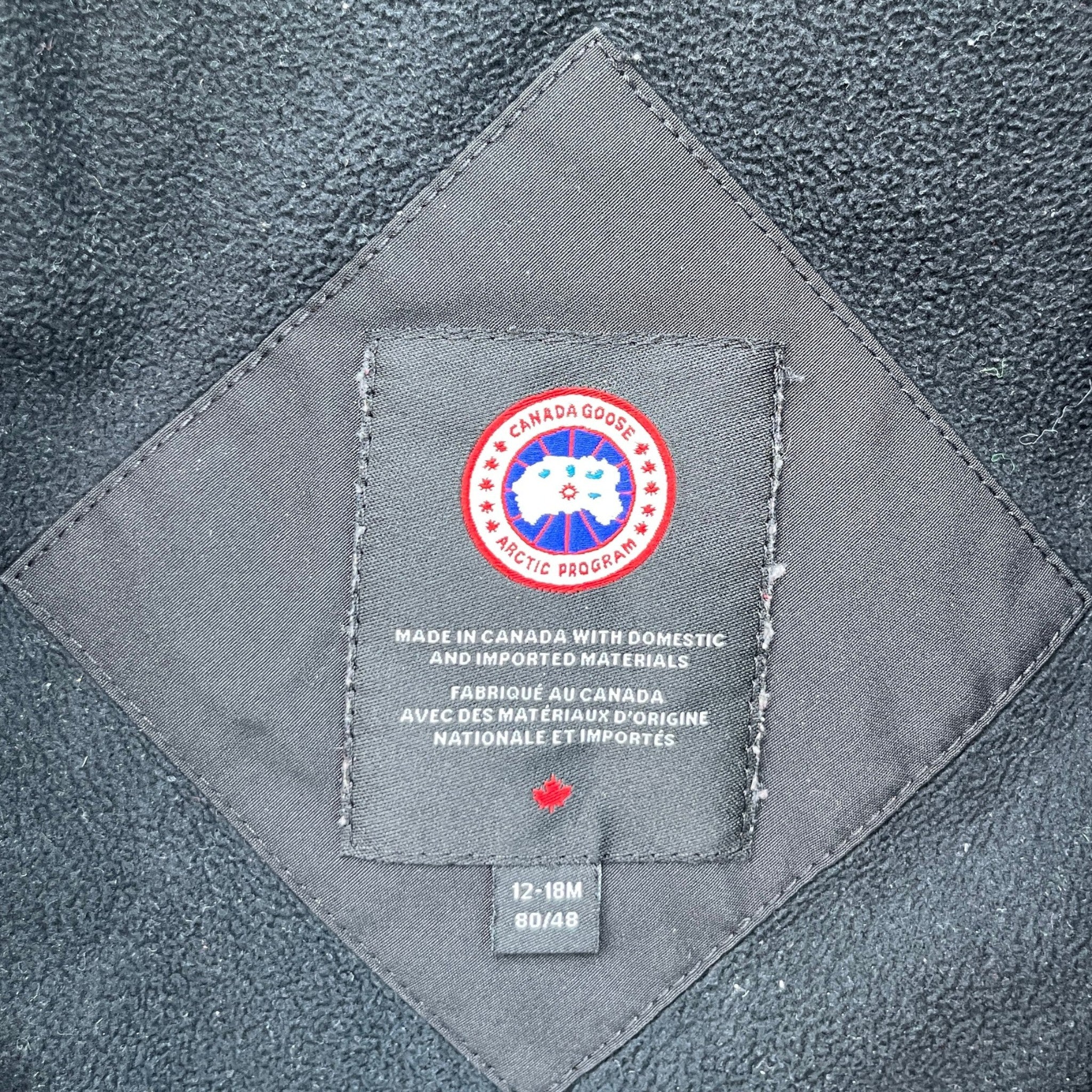 Baby Lamb Snowsuit 12-18 Months Down Jacket Black Size XXS