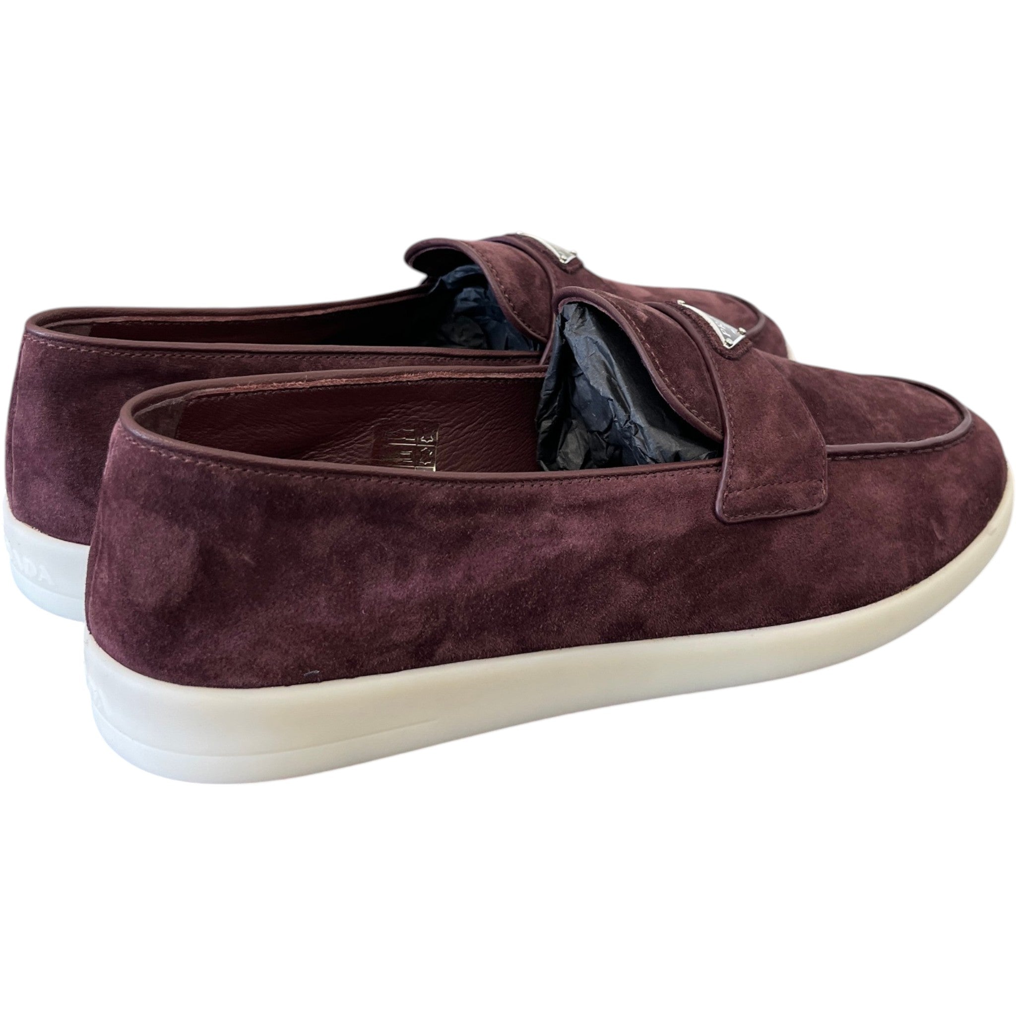 Men's Saint Tropez Bordeaux Loafers Burgundy Size EU 42.5 / UK 8.5