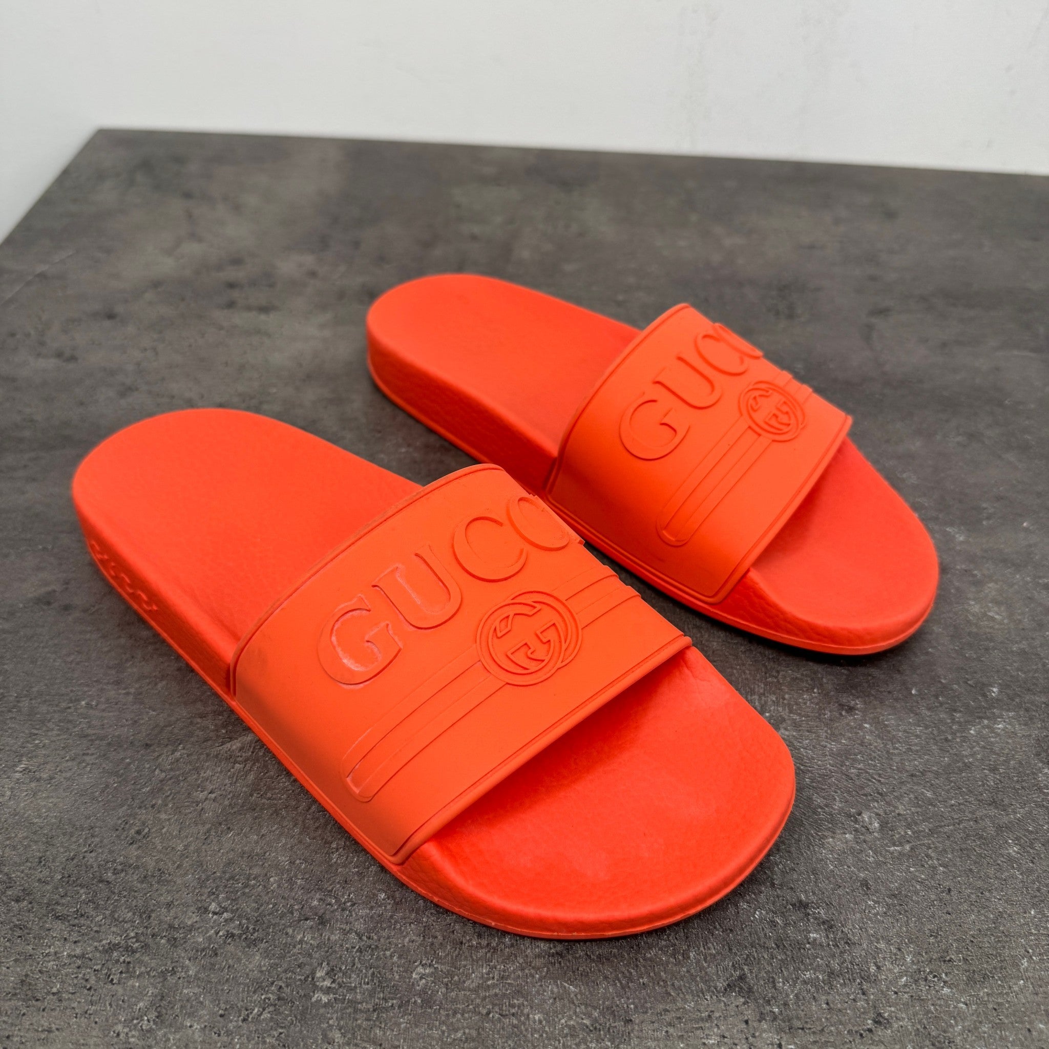 Women's Pursuit Logo Slides Orange Size EU 36 / UK 3