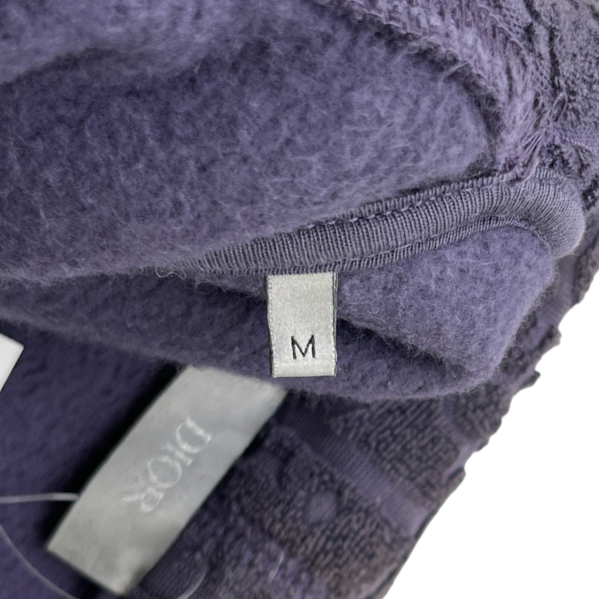 Men's Oblique Hoodie Navy Size M