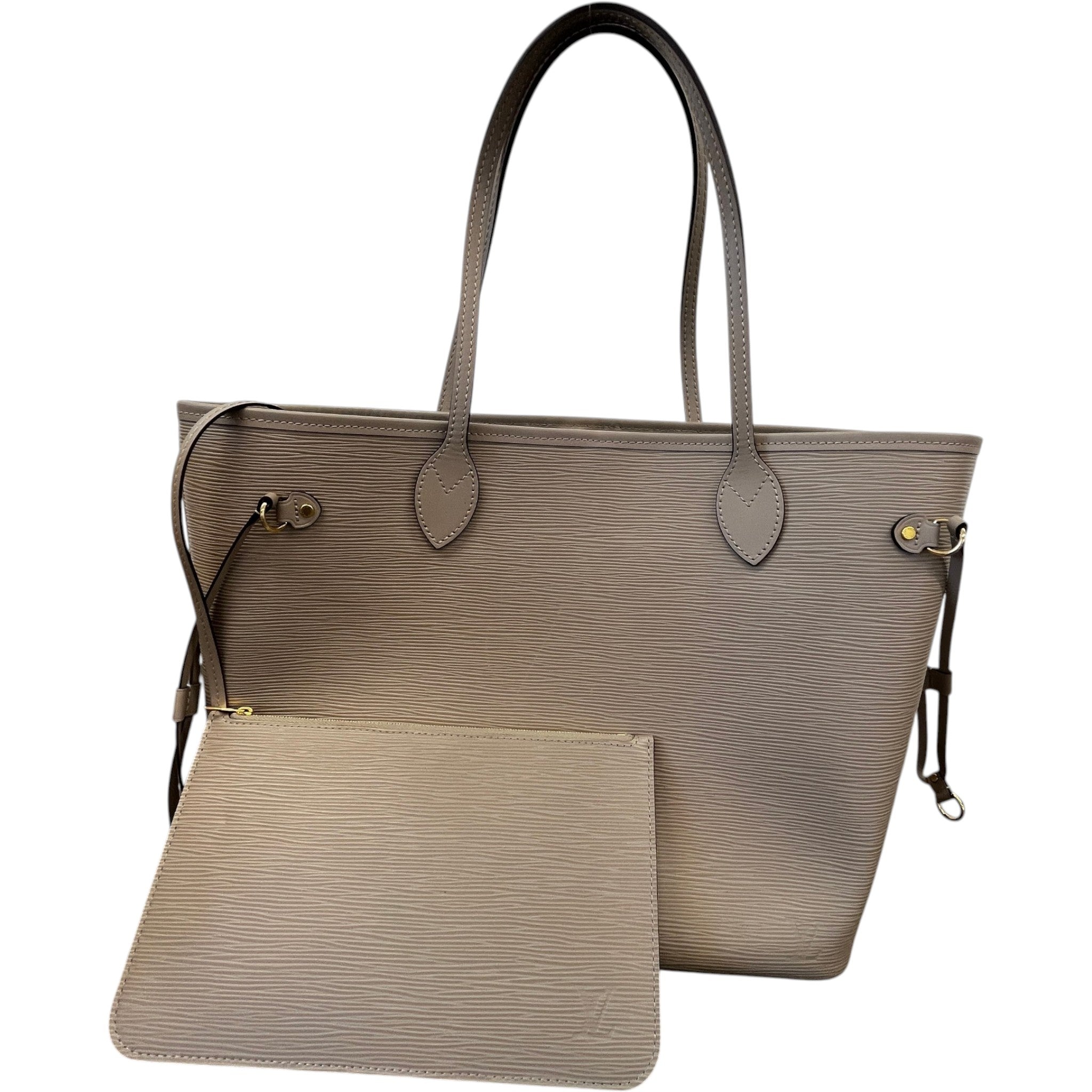Women's Neverfull Mm Epi Galet Bag Beige