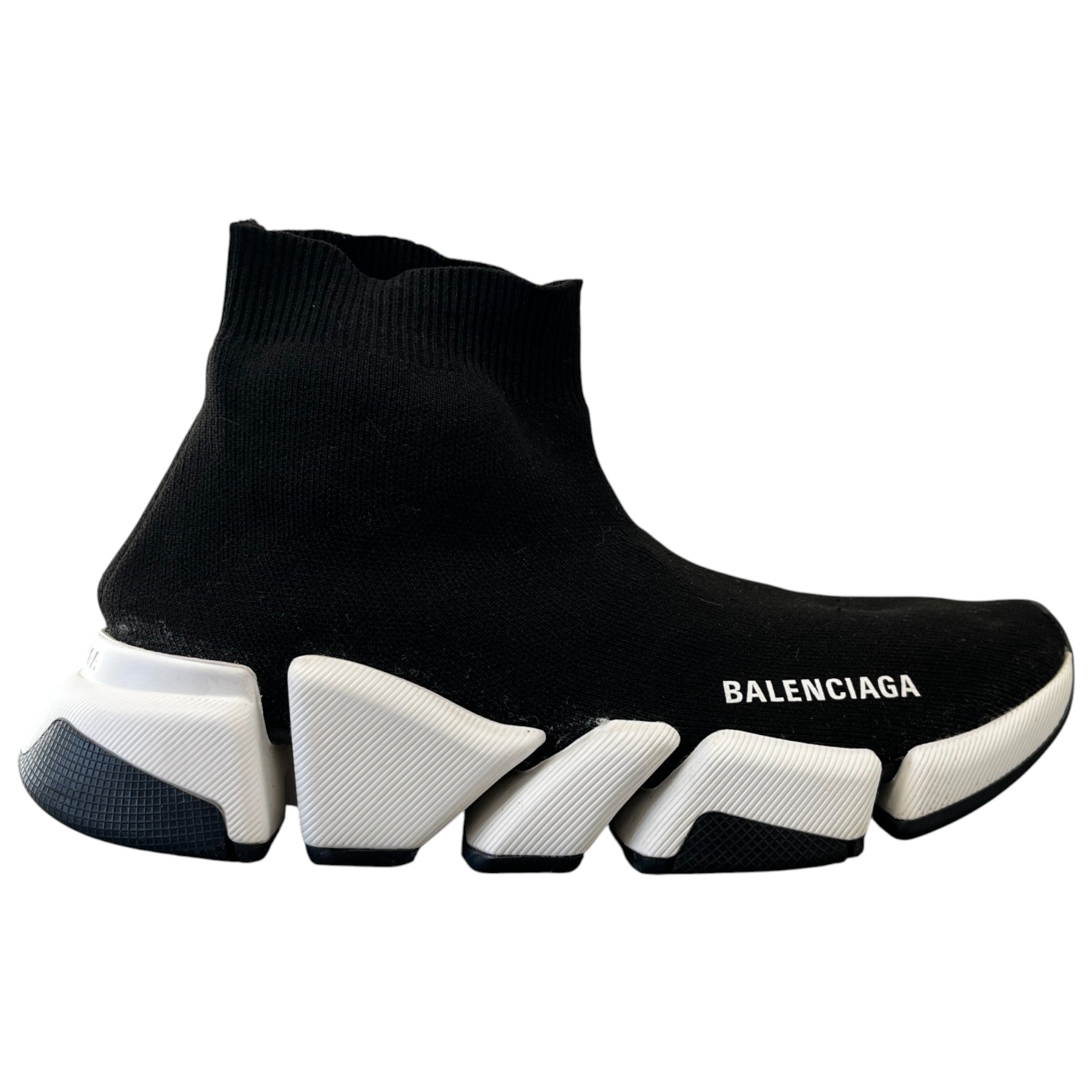 Women's Speed Sock High Trainers Black Size EU 38 / UK 5