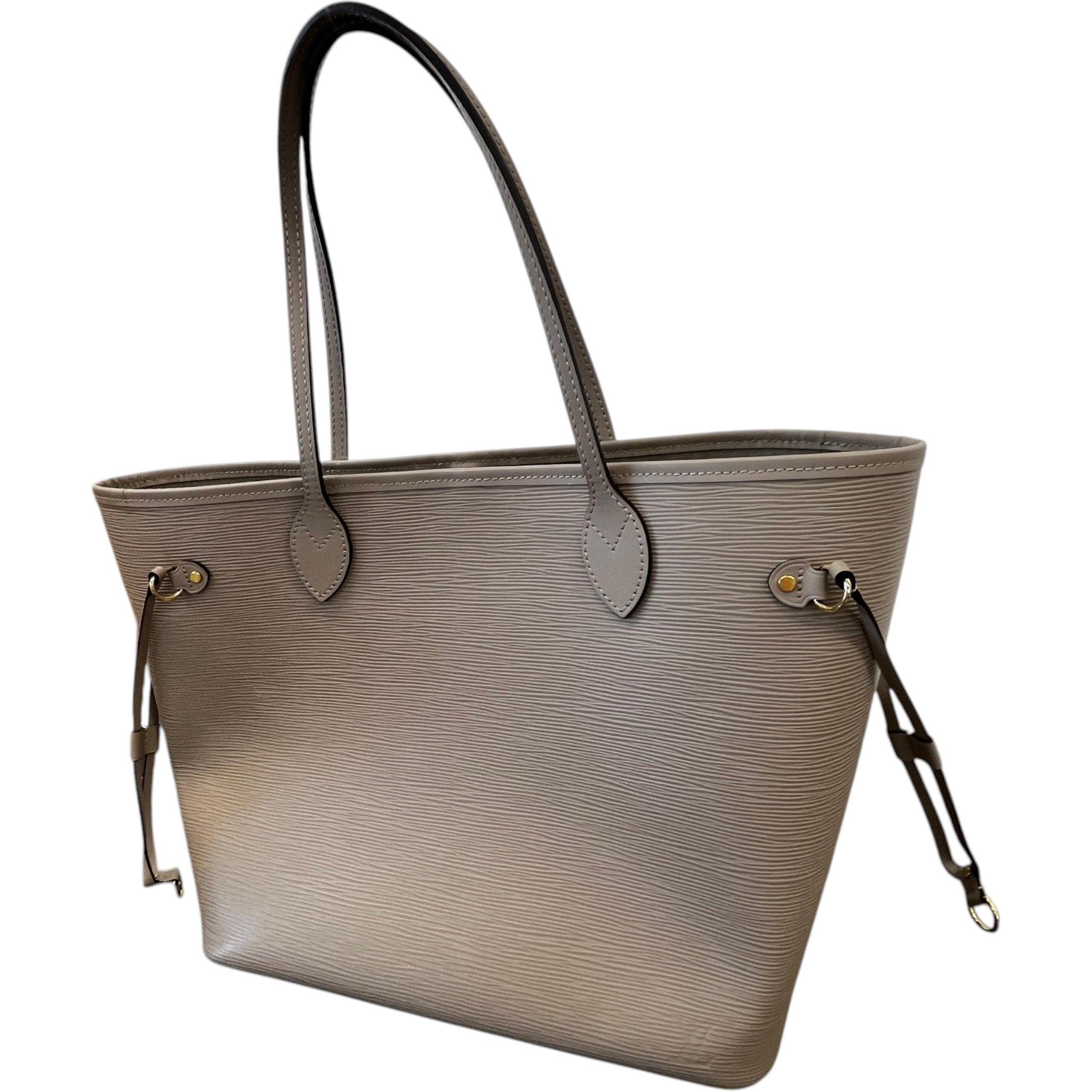 Women's Neverfull Mm Epi Galet Bag Beige