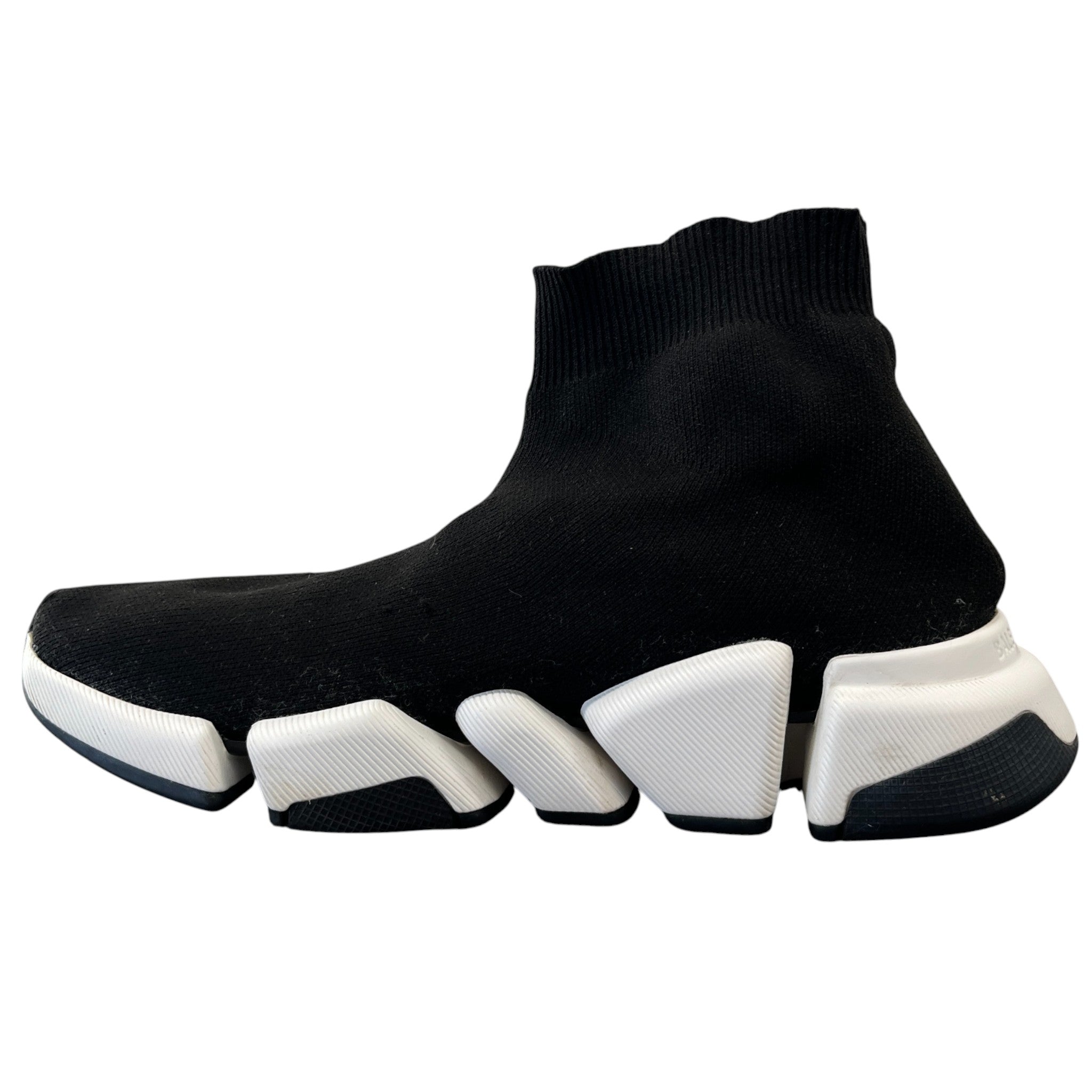 Women's Speed Sock High Trainers Black Size EU 38 / UK 5